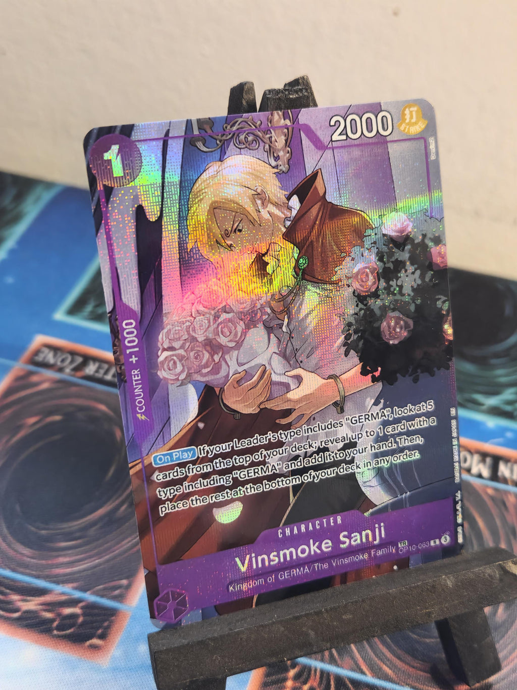 Vinsmoke Sanji Treasure Rare alt art op10-063 One Piece proxy