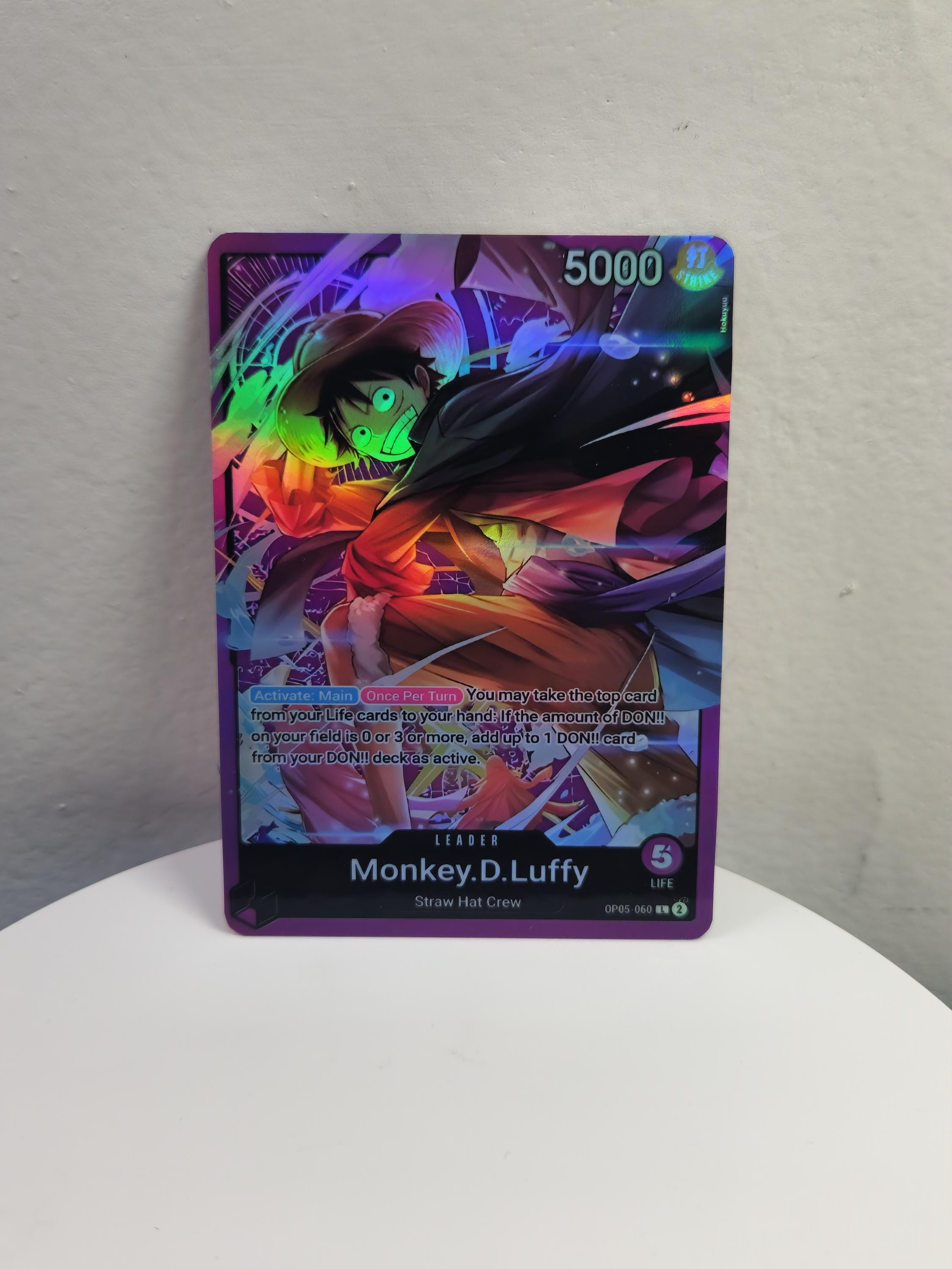 Monkey D Luffy Leader Promo op05-060 One Piece Proxy