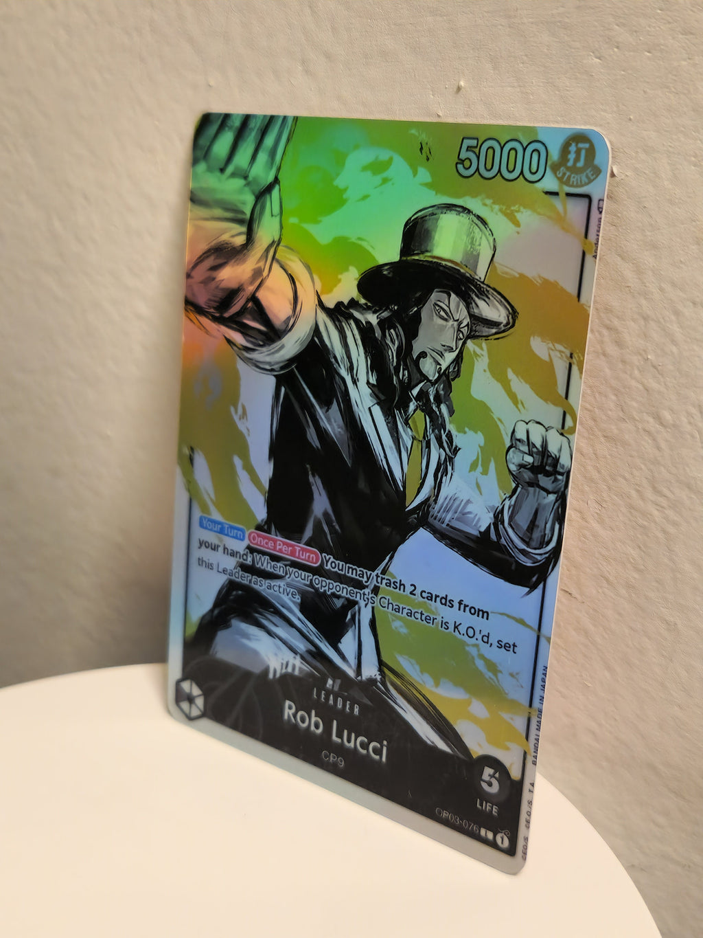 Rob Lucci leader op03-076 One Piece Proxy