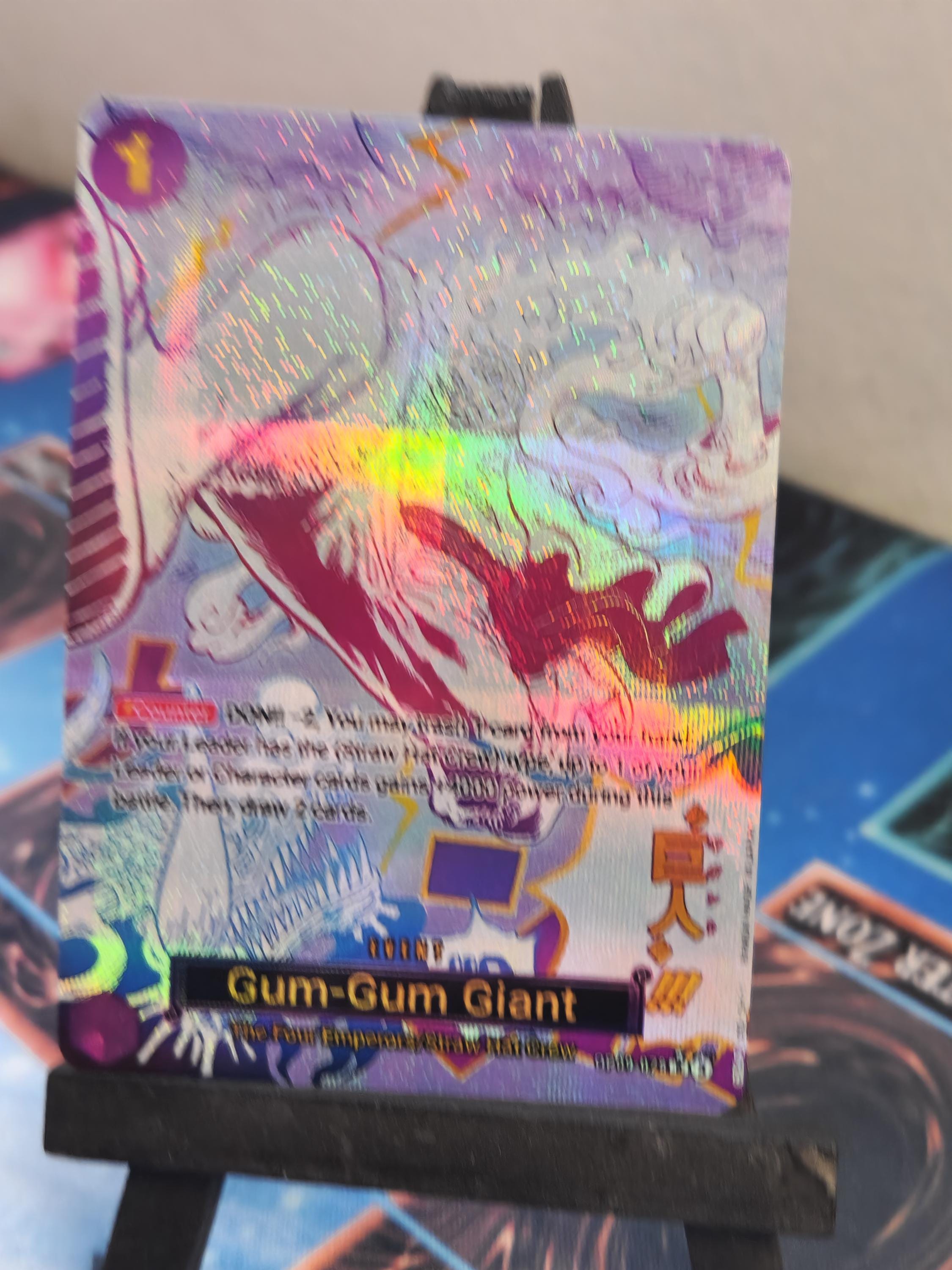 Gum Gum Giant manga alt art op09-078 prb02 One Piece proxy