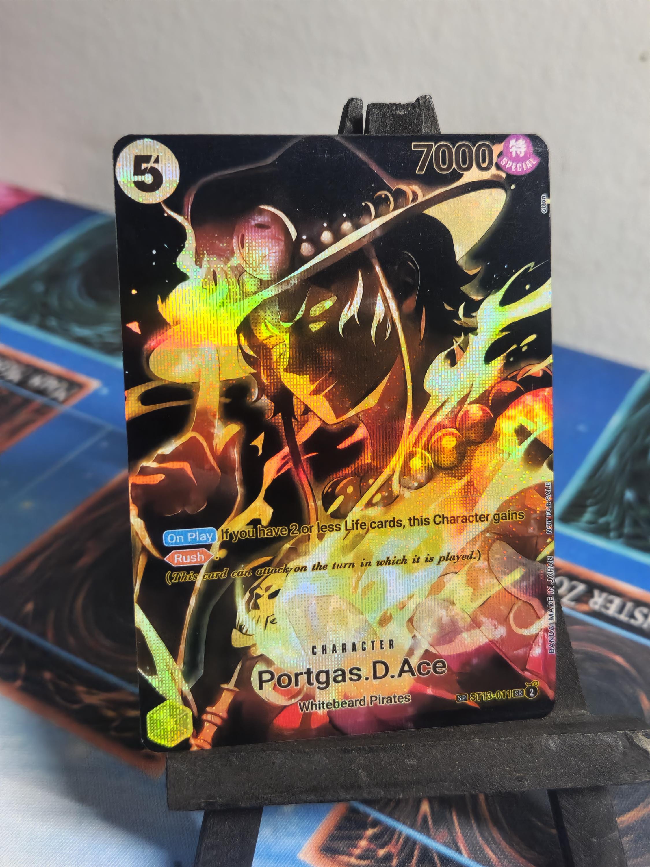 One Piece Portgas D. ACE SP art st13-011 proxy