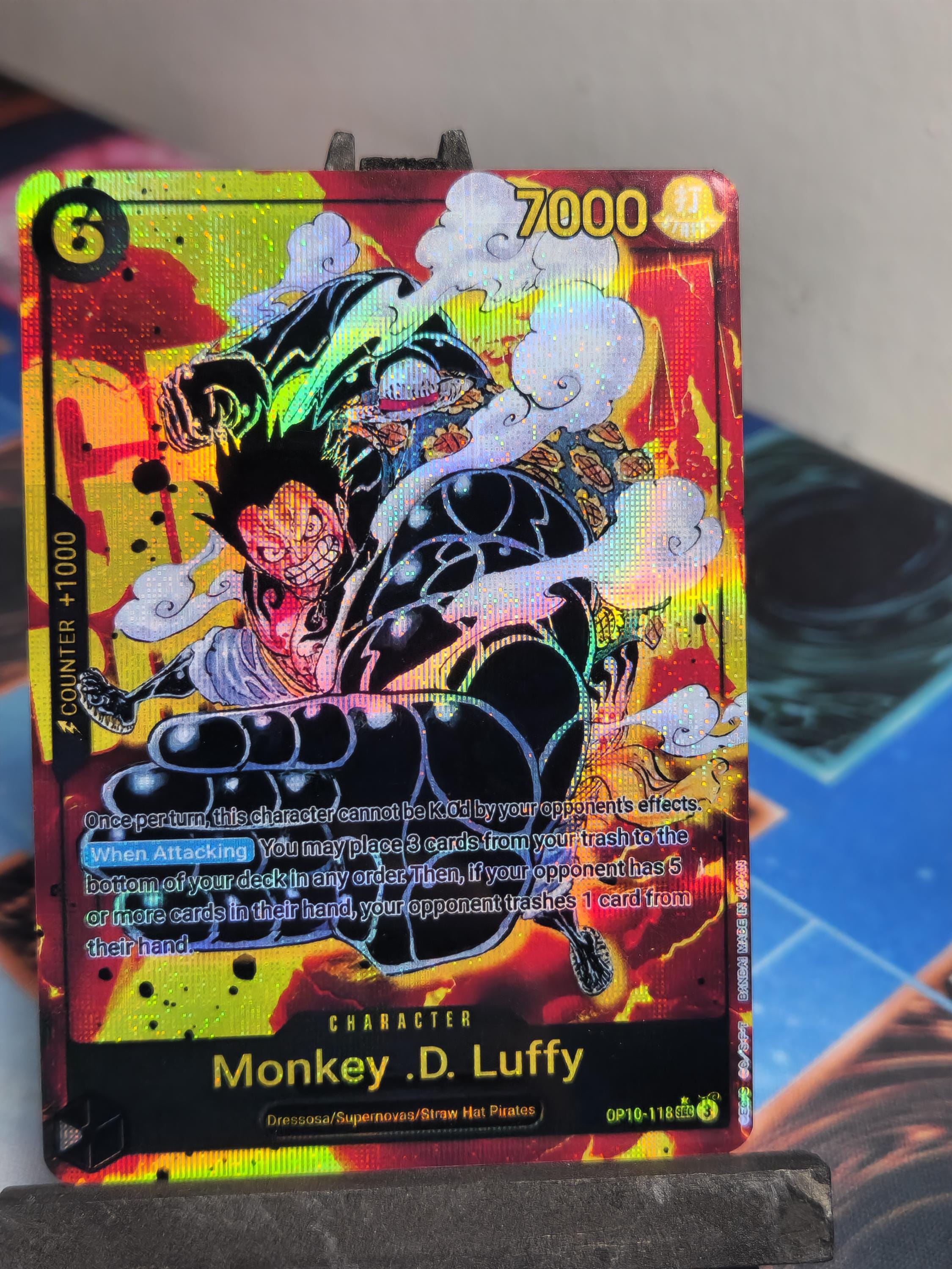 Monkey.D.Luffy alt art OP10-118One Piece Proxy Card