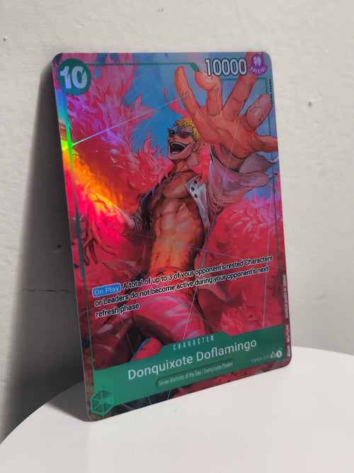Donquixote Doflamingo PRB01 alt art op04-031 One Piece Proxy