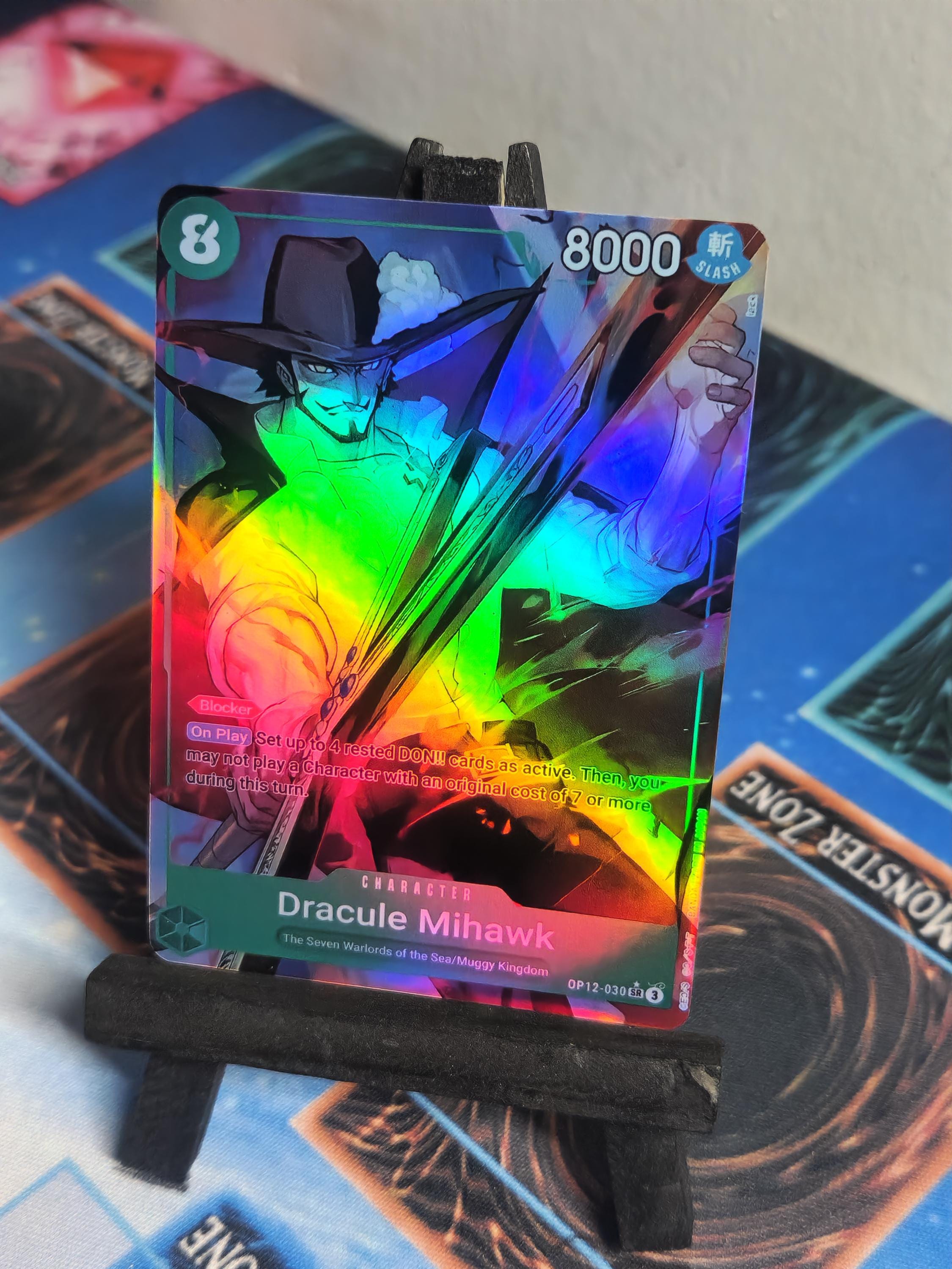Dracule Mihawk alt art op12-030 One Piece Proxy