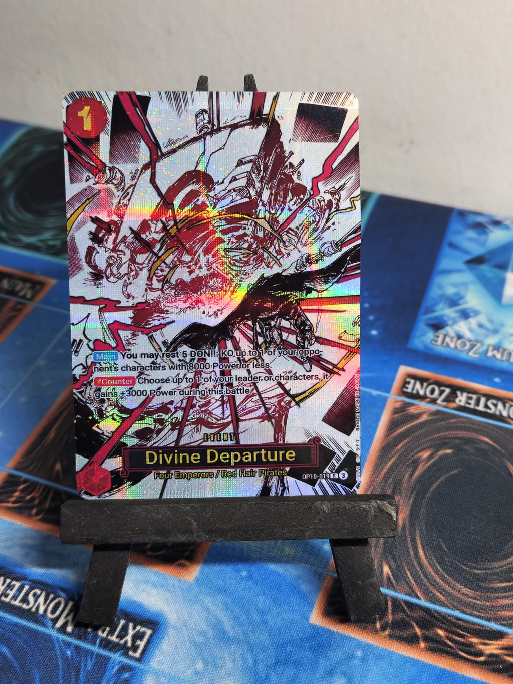 Divine Departure alt art op10-019 One Piece Proxy Card