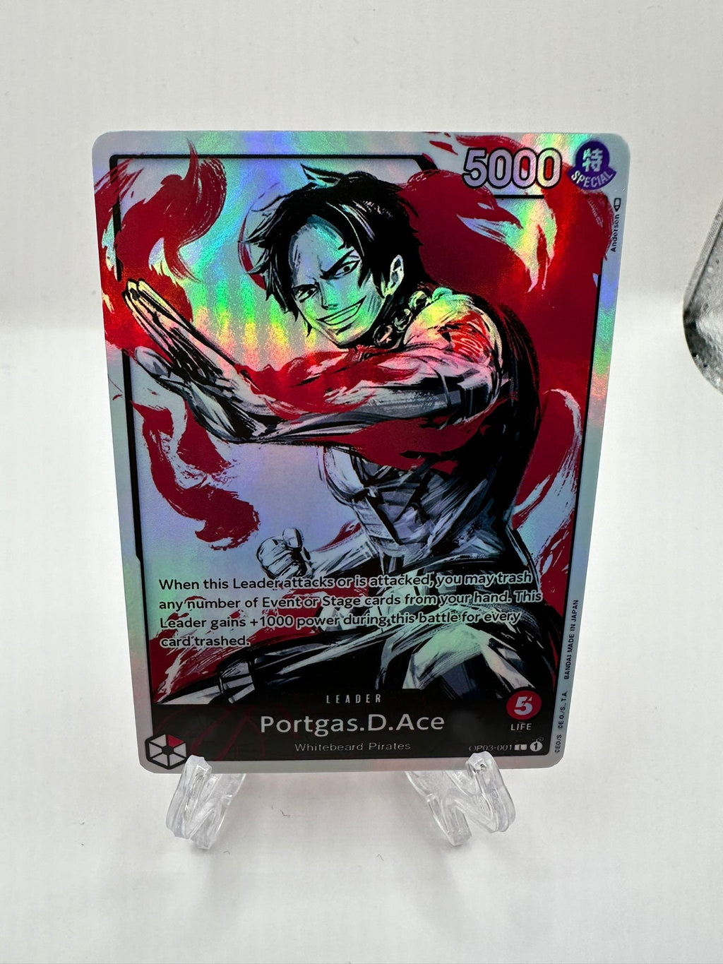 Portgas D. ACE alt art op03-001/proxy