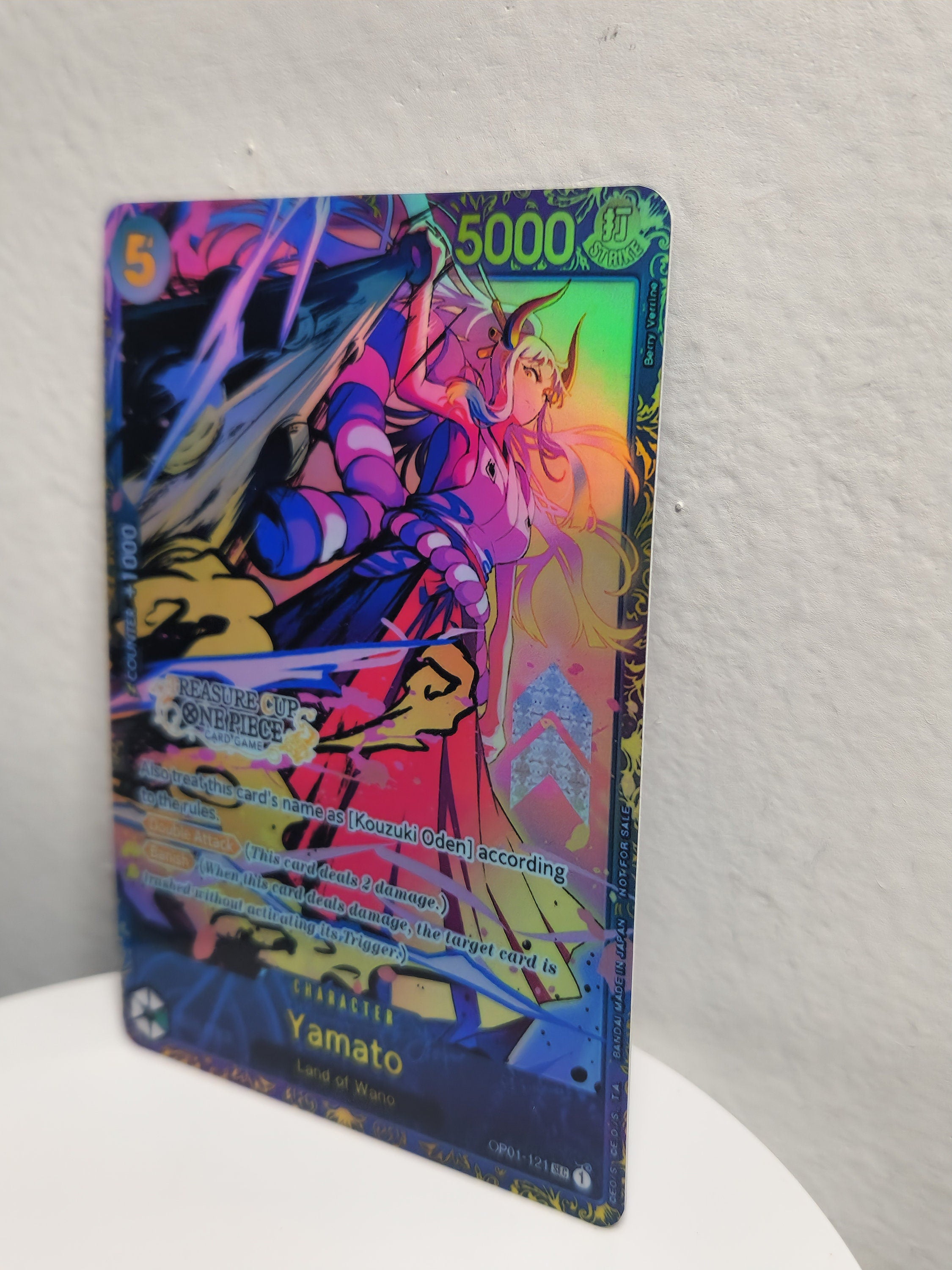 Yamato Treasure Cup alt art op01-121 One Piece Proxy
