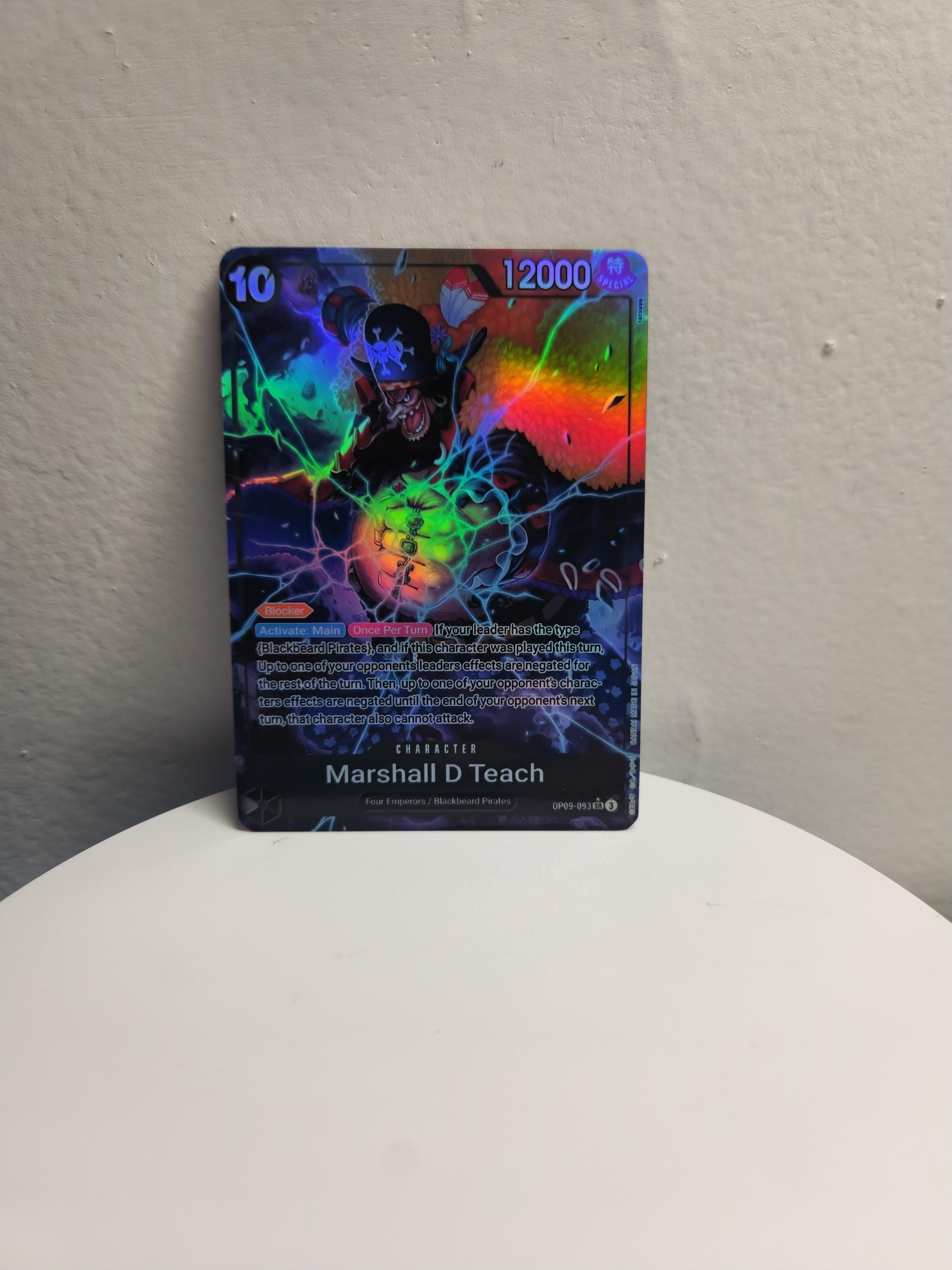 Marshall D Teach alt art op09-093 One Piece Proxy