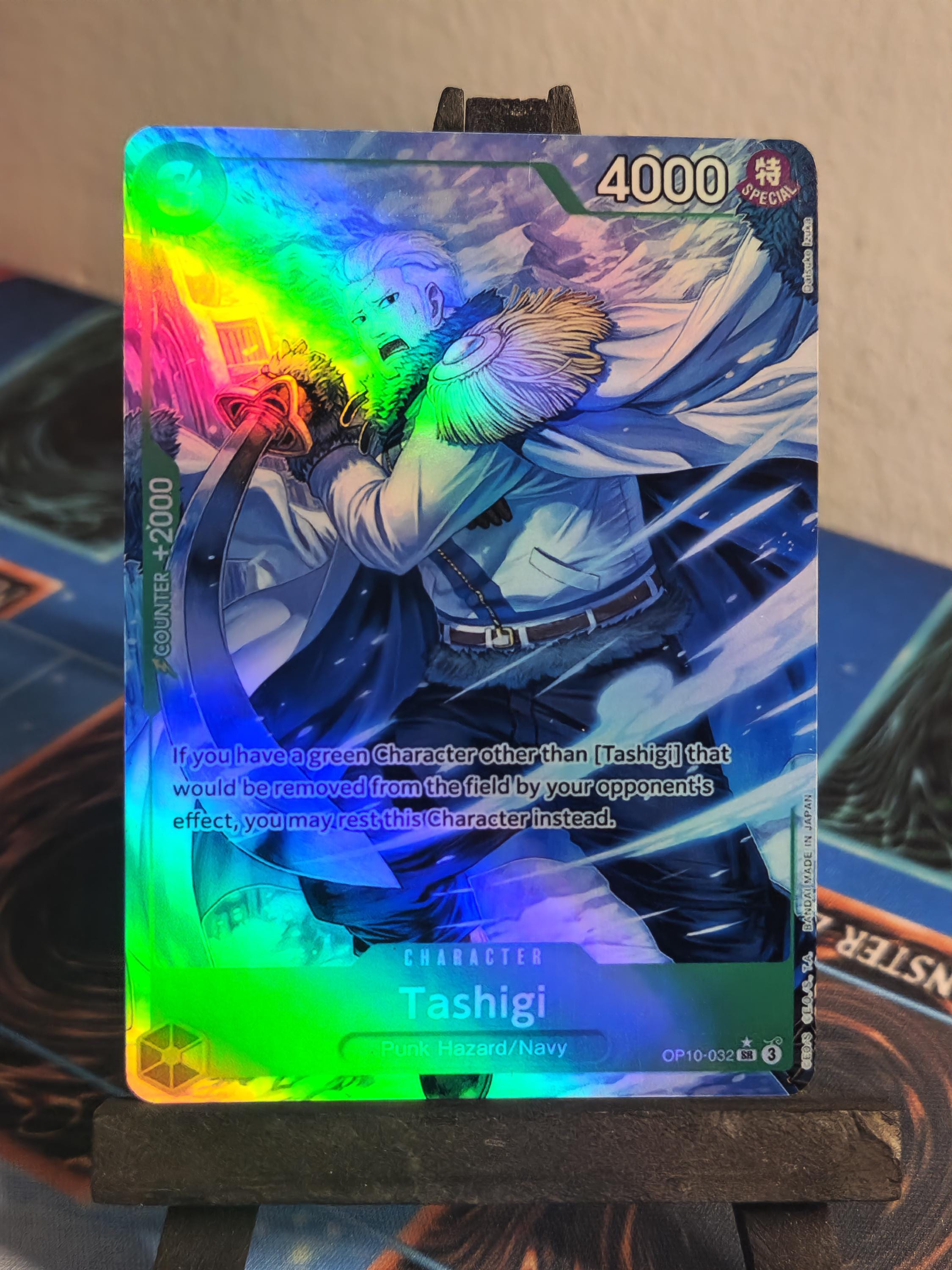 Tashigi alt art OP10-032 One Piece Proxy Card