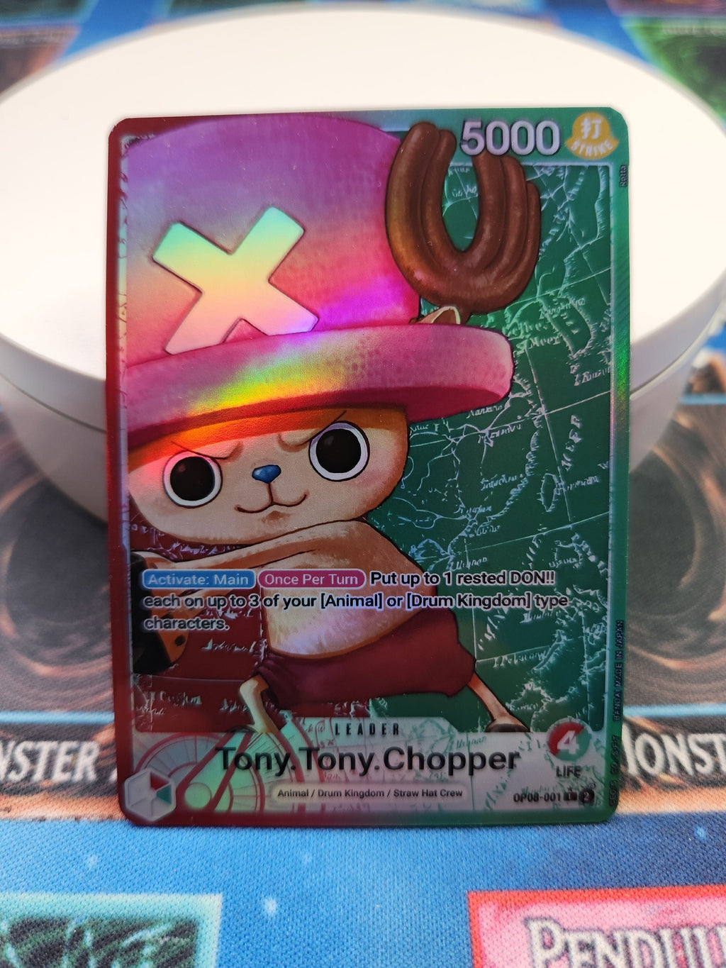 One Piece Tony Tony Chopper Leader op08-001 proxy