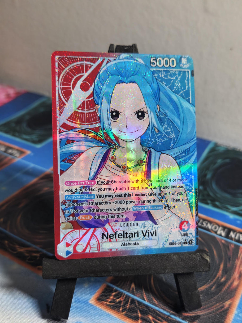 Nefeltari Vivi Leader alt art EB03-001 One Piece Proxy
