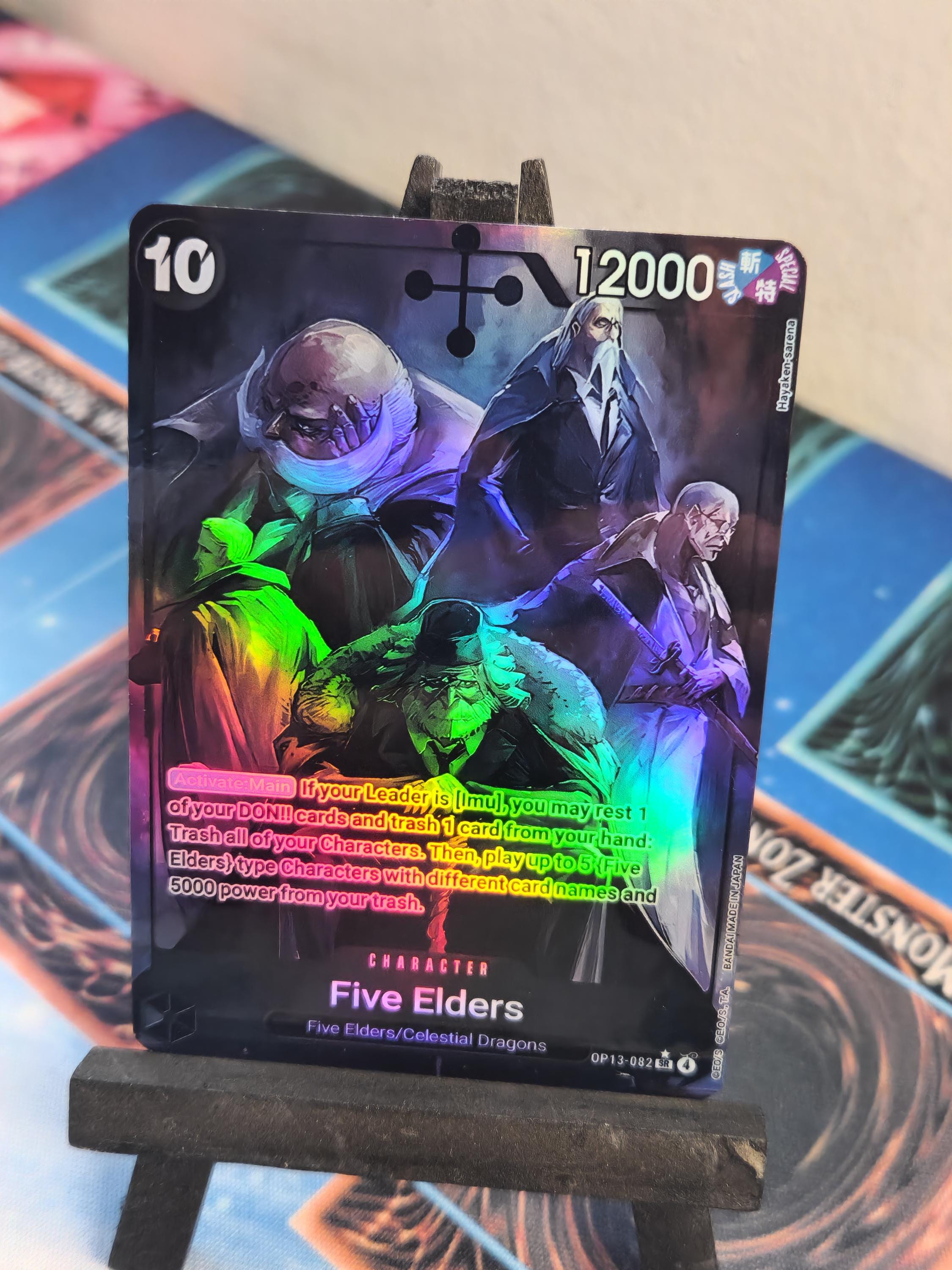 Five Elders alt art op13-082 One Piece proxy