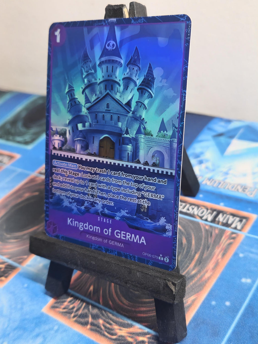 Kingdom of Germa Alt Art PRB01 OP06-079 One Piece Proxy Card