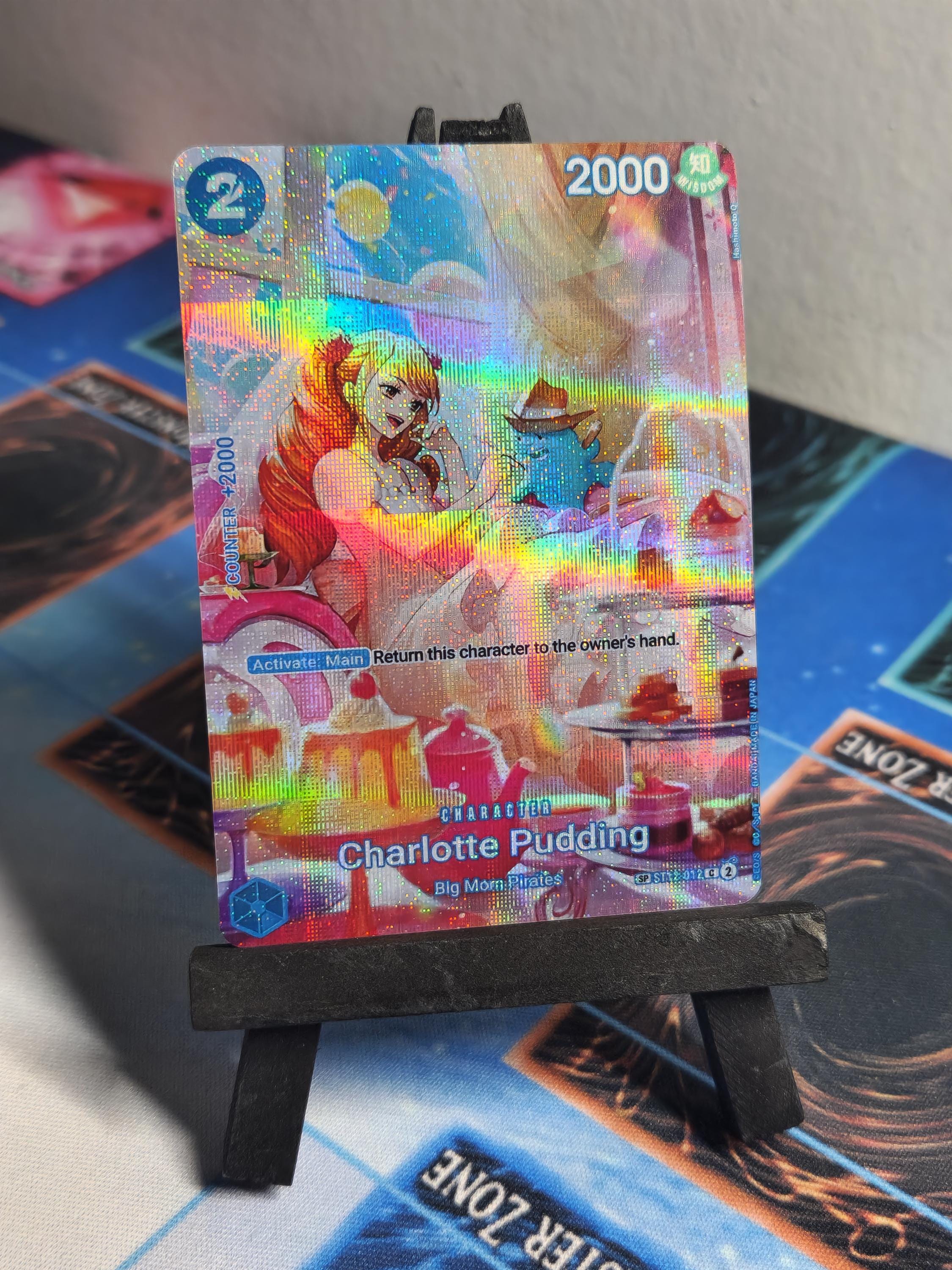 Charlotte Pudding SP alt art st12-012 One Piece Proxy Card