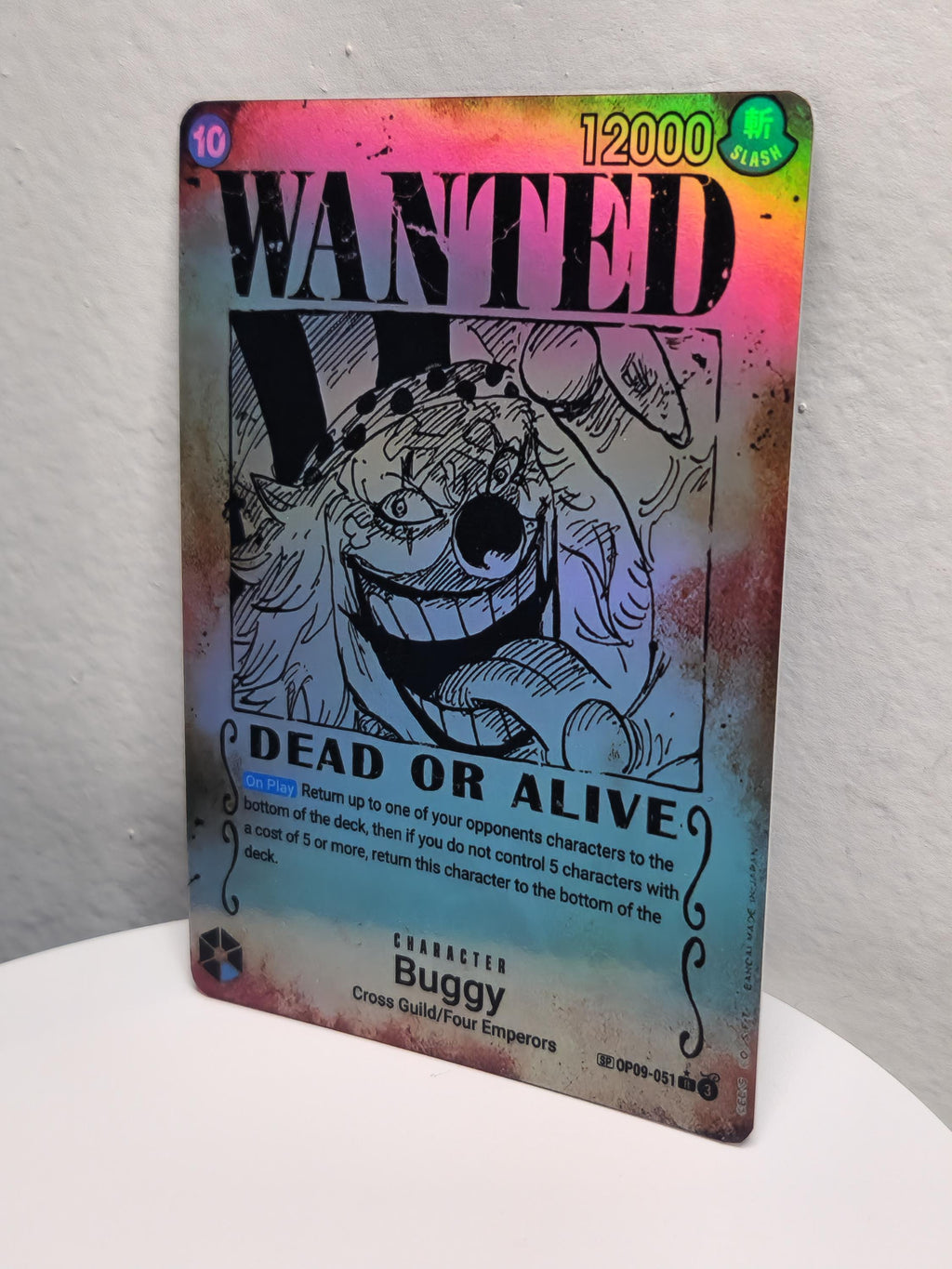 Buggy Wanted Poster SP op09-051 One Piece Proxy