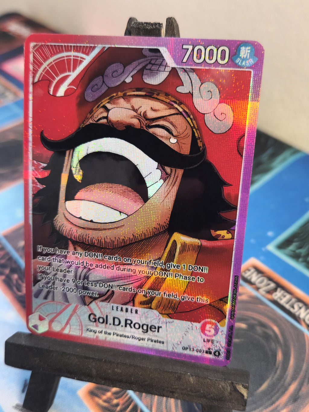 Gol D Roger Leader alt art op13-003 One Piece proxy