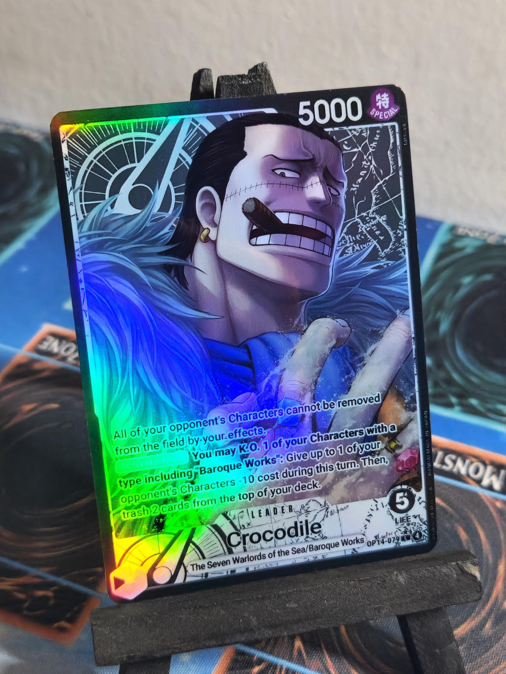 Crocodile Leader Alt Art OP14-079 One Piece Proxy