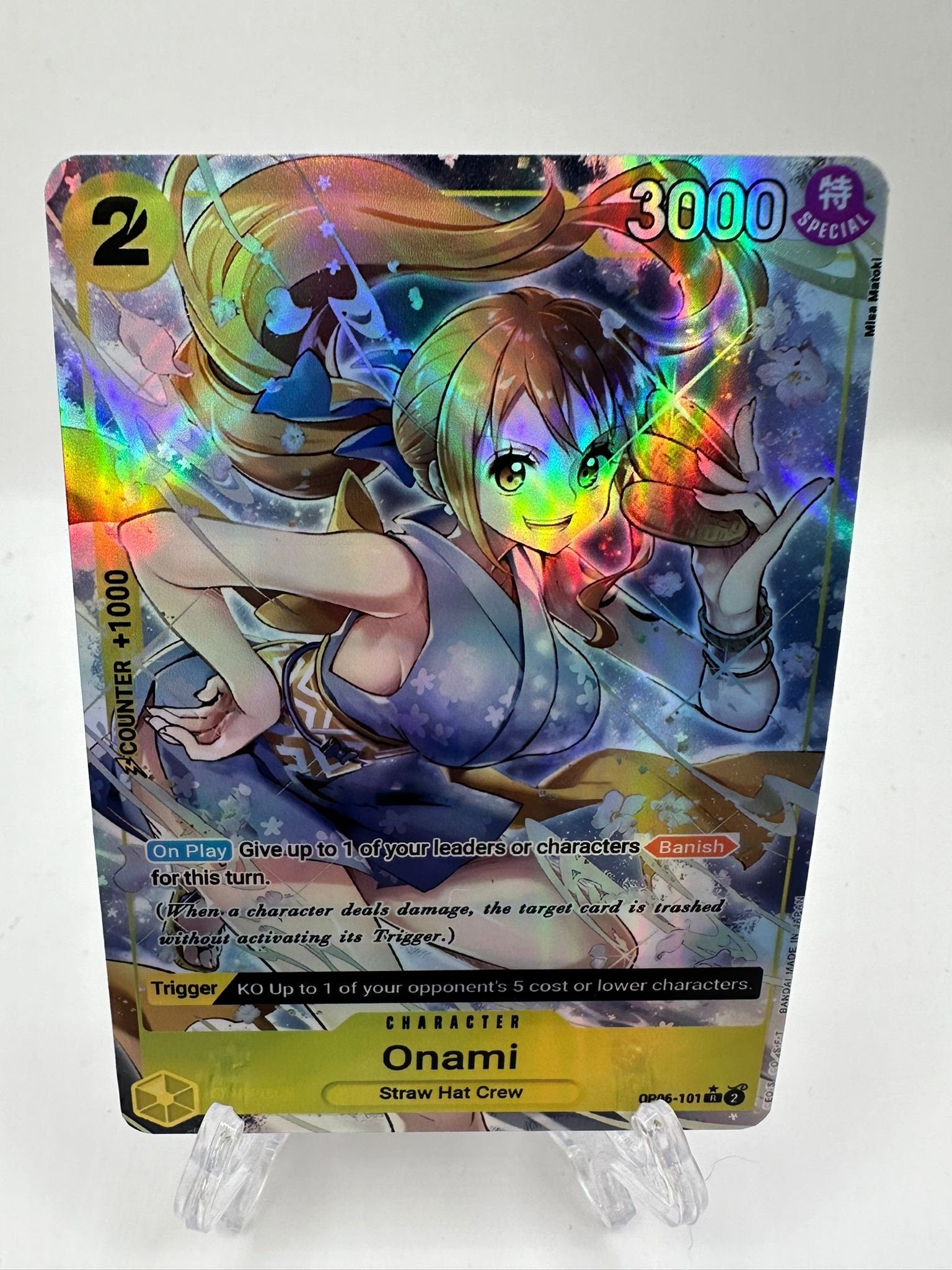 O-Nami alt art op06-101 One Piece Proxy