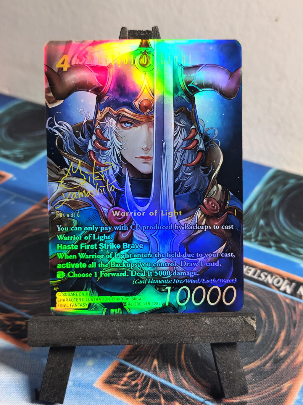 Warrior of Light signature alt art RE-200L/19-128L Final Fantasy proxy