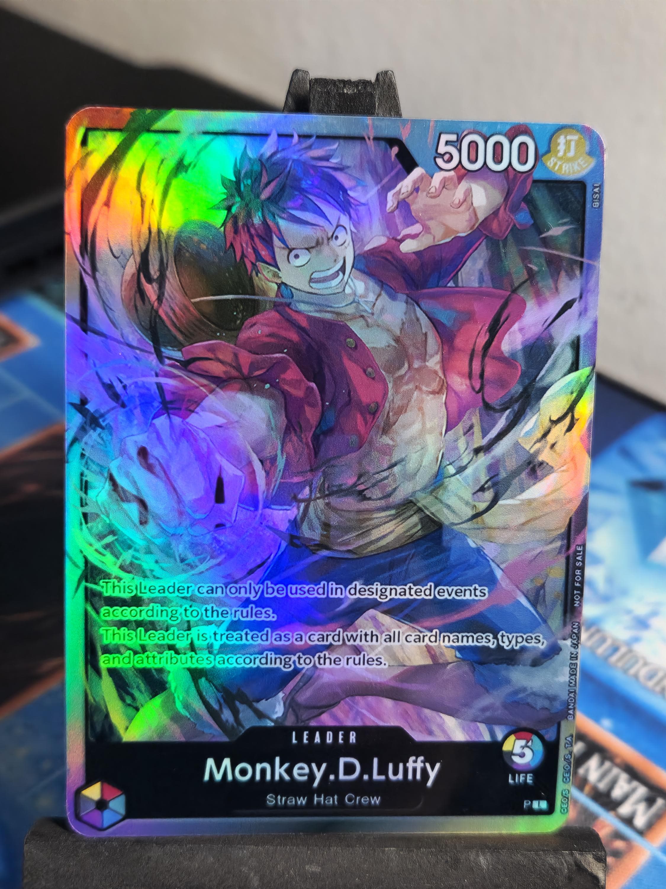 Monkey D Luffy Leader promo  P 1 One Piece Proxy