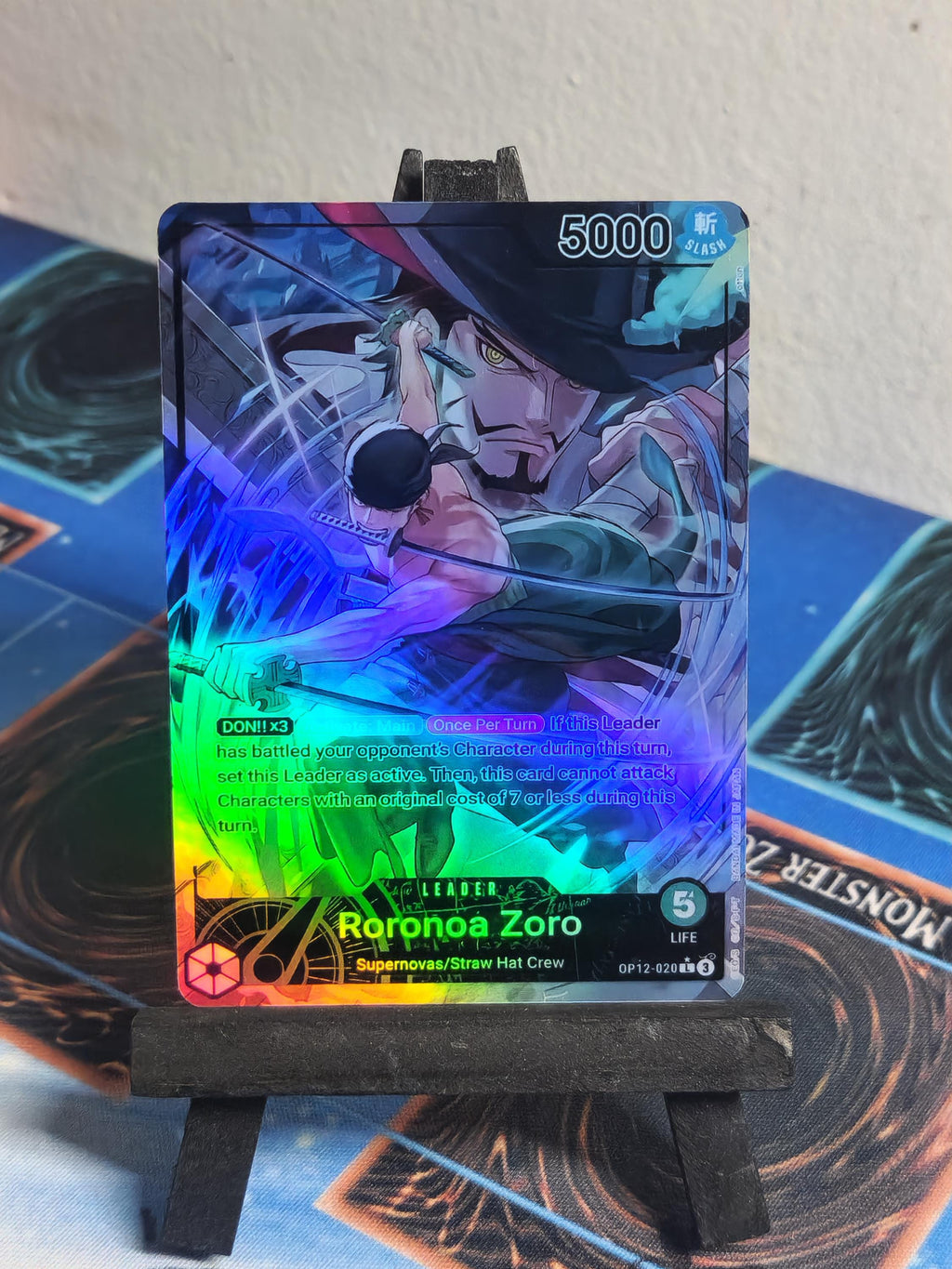 Roronoa Zoro Leader alt art op12-020 One Piece proxy