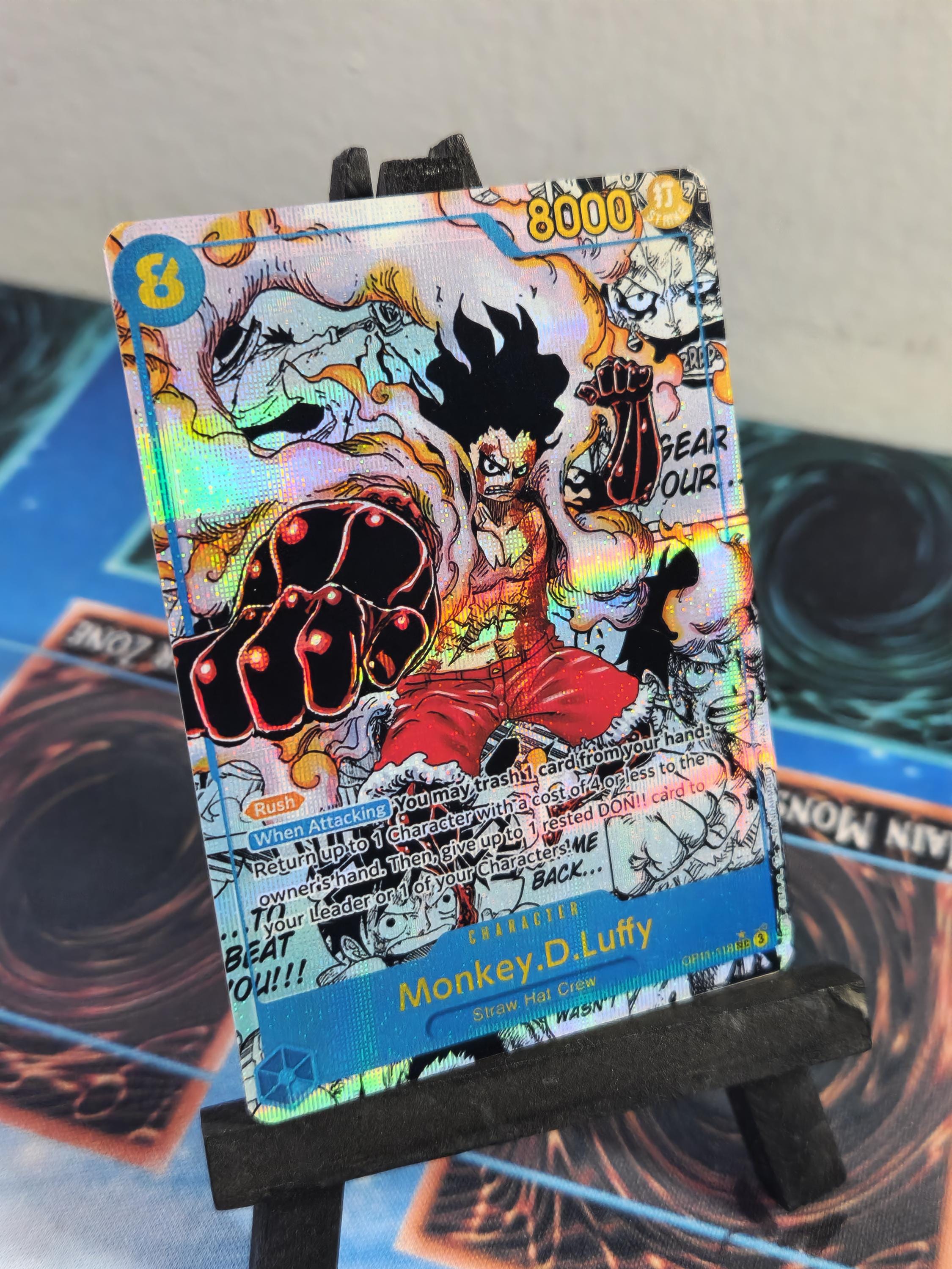 Monkey D Luffy Manga Alt Art OP11-118 One Piece Proxy