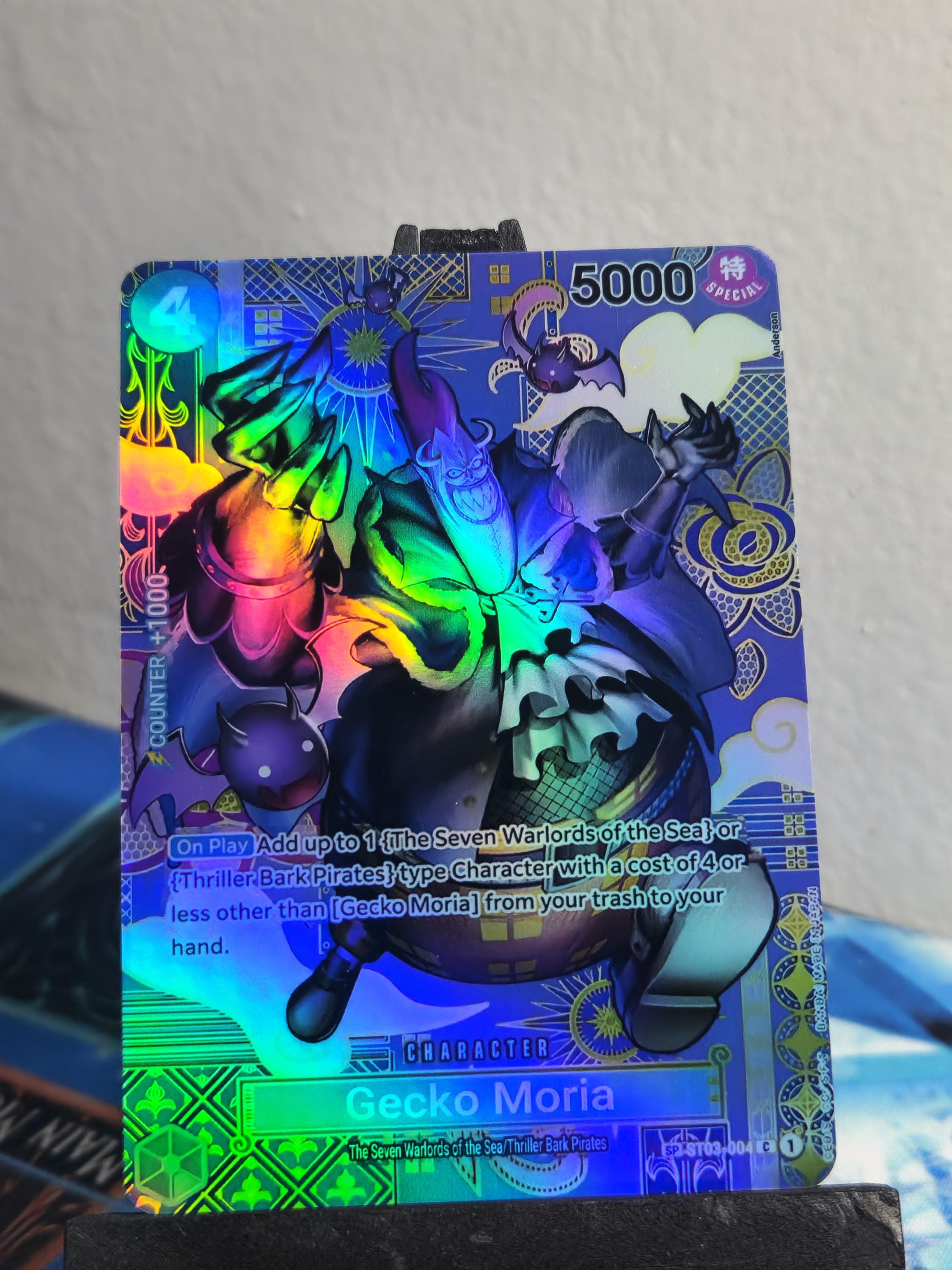Gecko Moria SP alt art st03-004 One Piece proxy