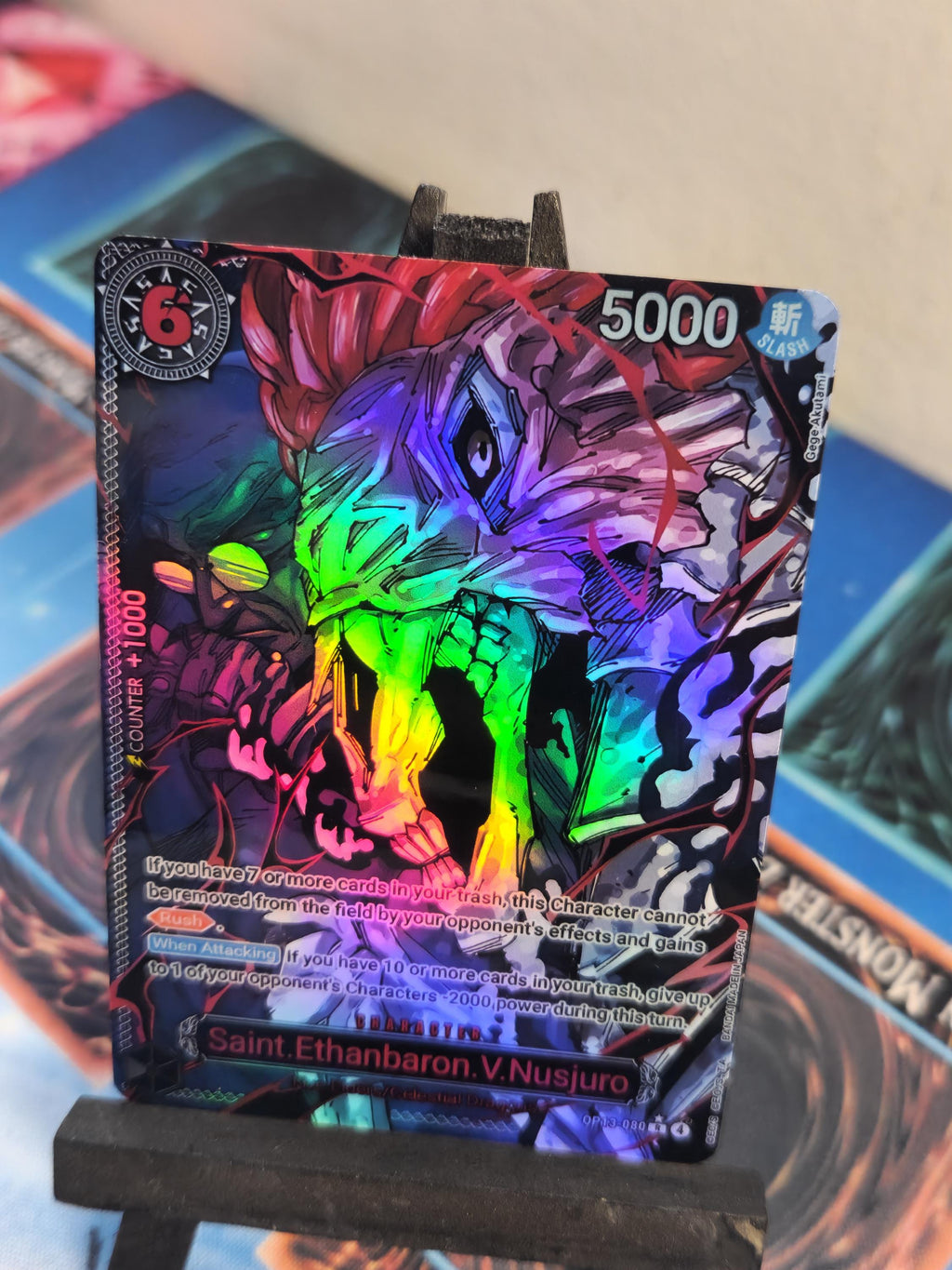 Saint Ethanbaron V Nusjuro alt art op13-080 One Piece proxy