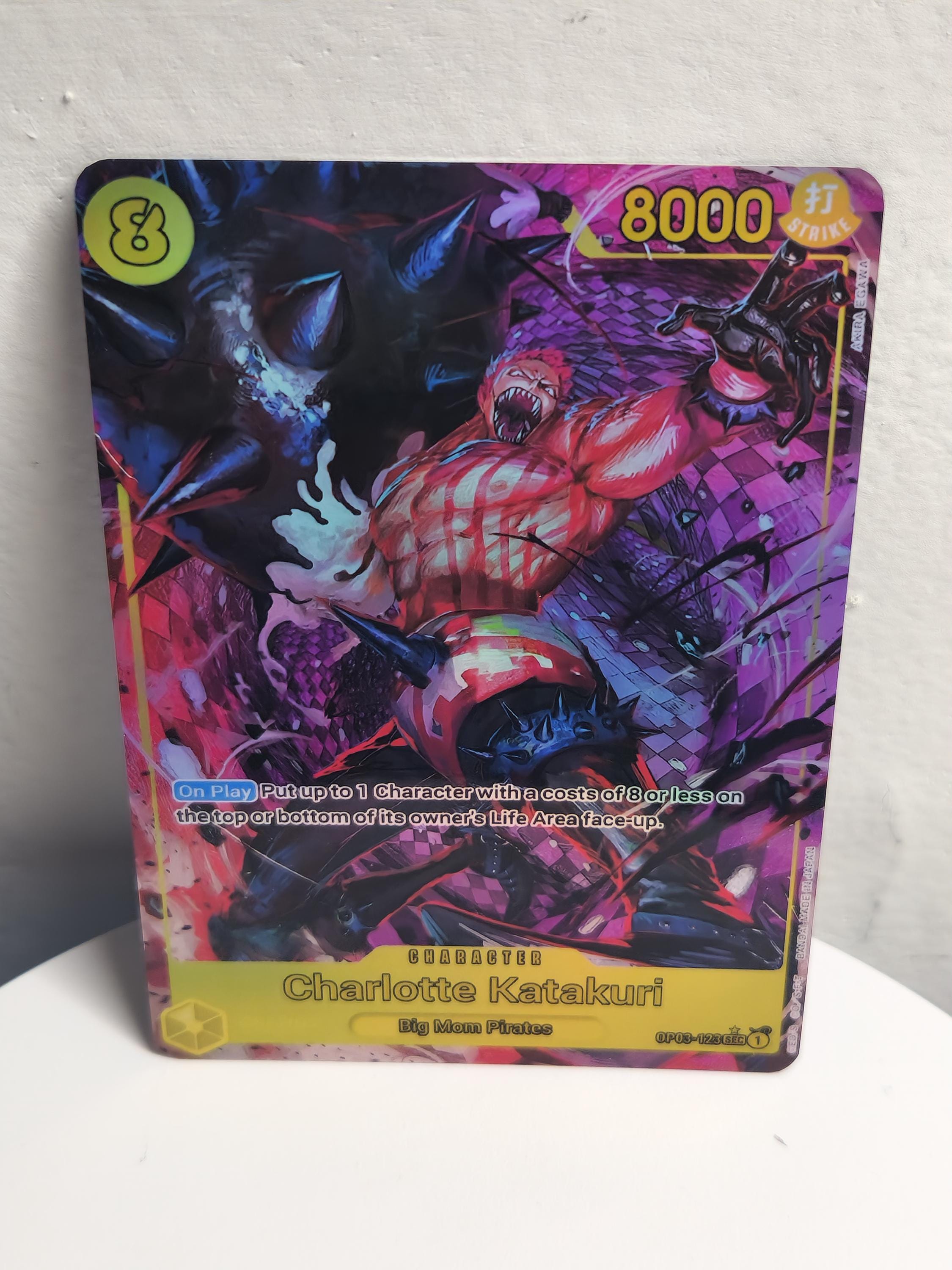 Charlotte Katakuri PRB01 alt art op03-123 One Piece Proxy
