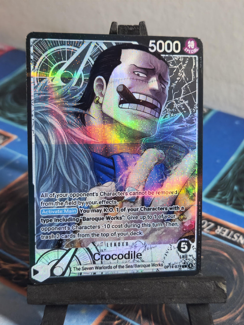 Crocodile Leader Alt Art OP14-079 One Piece Proxy