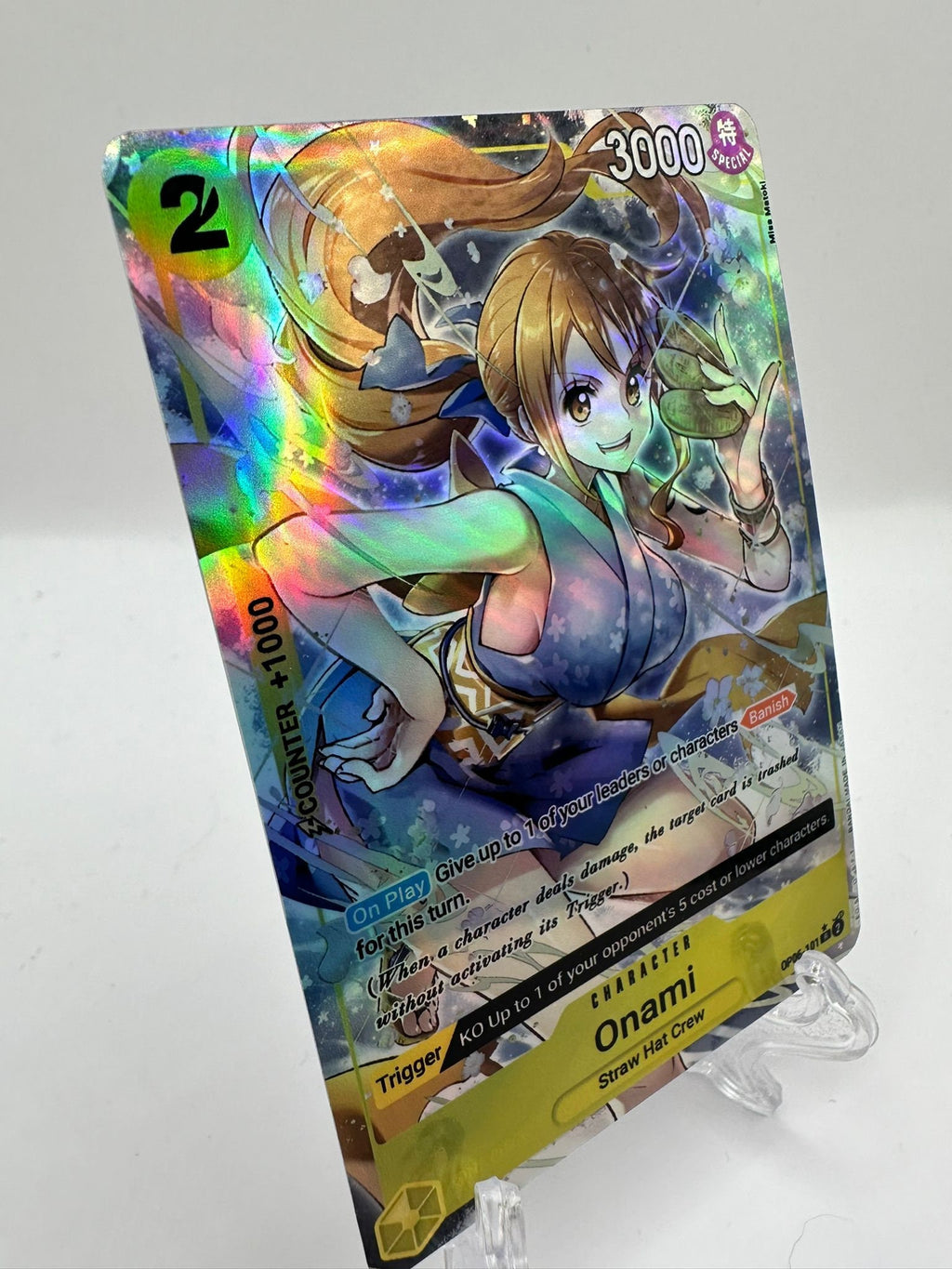 O-Nami alt art op06-101 One Piece Proxy