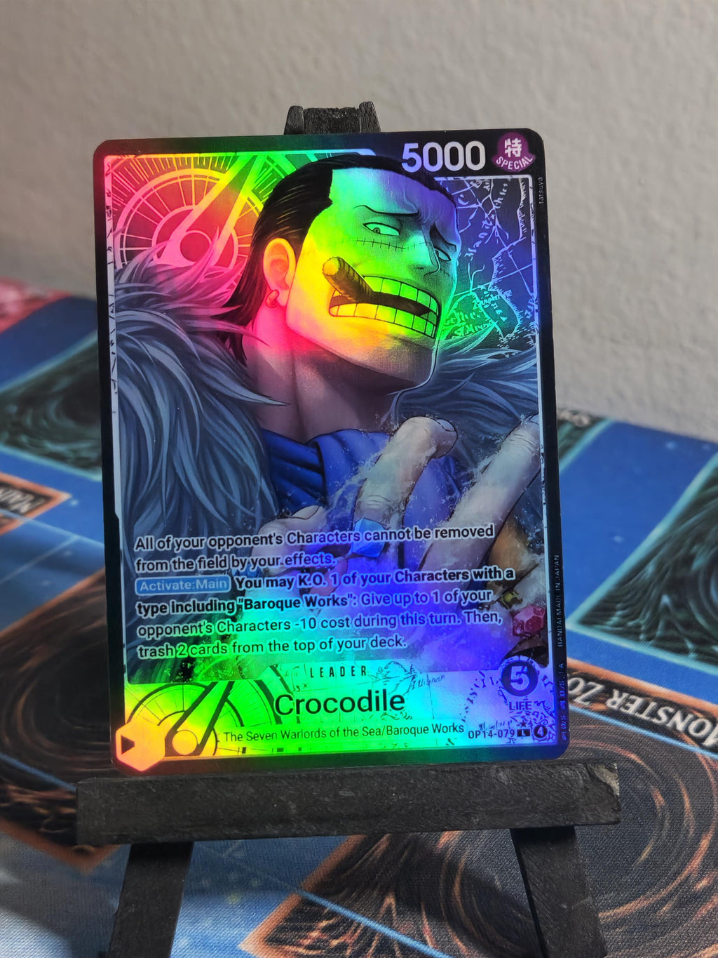 Crocodile Leader Alt Art OP14-079 One Piece Proxy