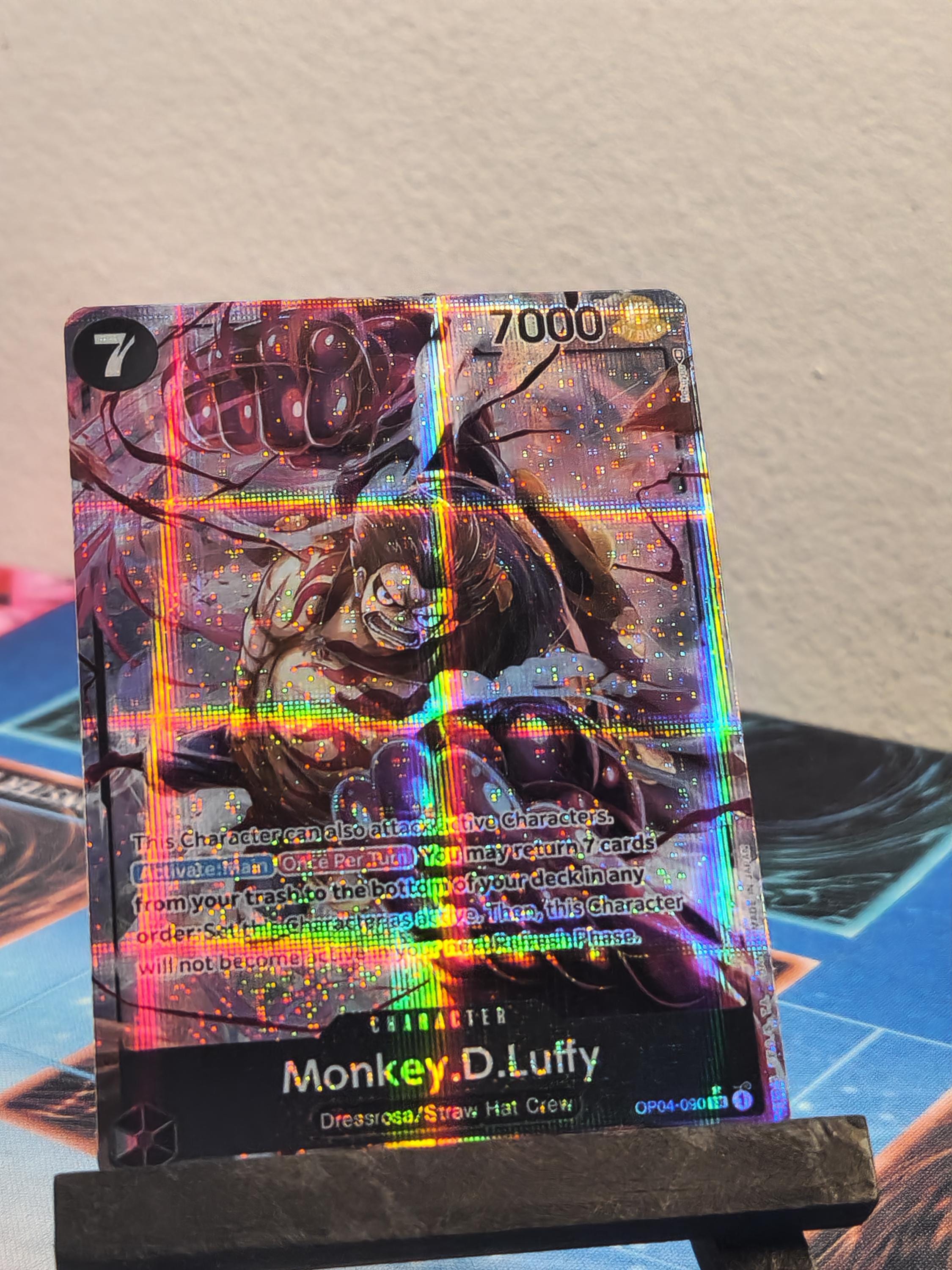 Moneky D. Luffy Gear 4 op04-090  alt art One Piece proxy