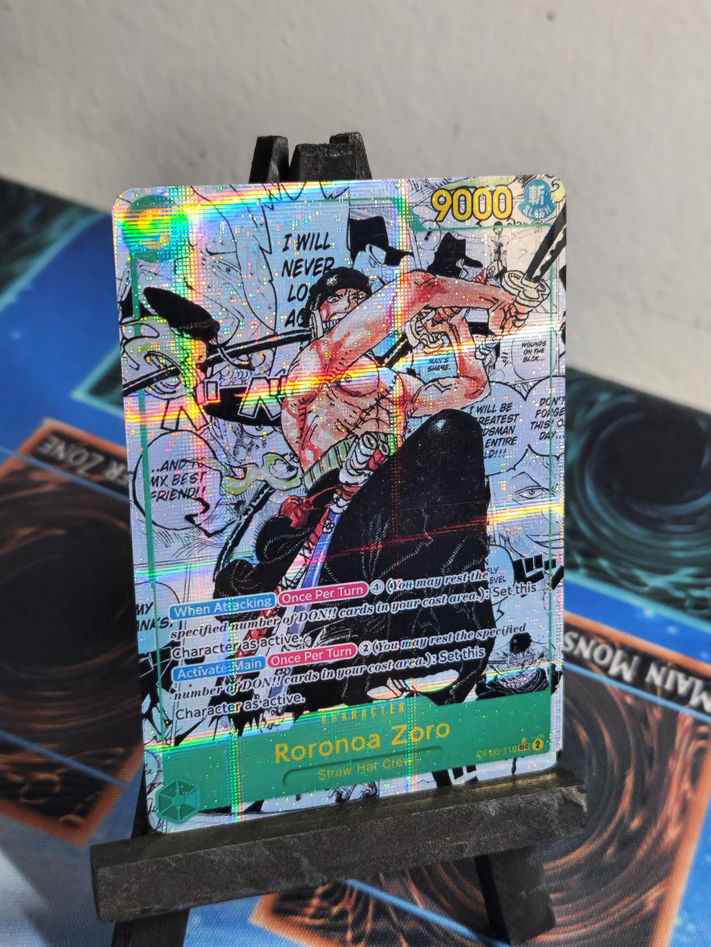 Roronoa Zoro manga op06-118 One Piece Proxy