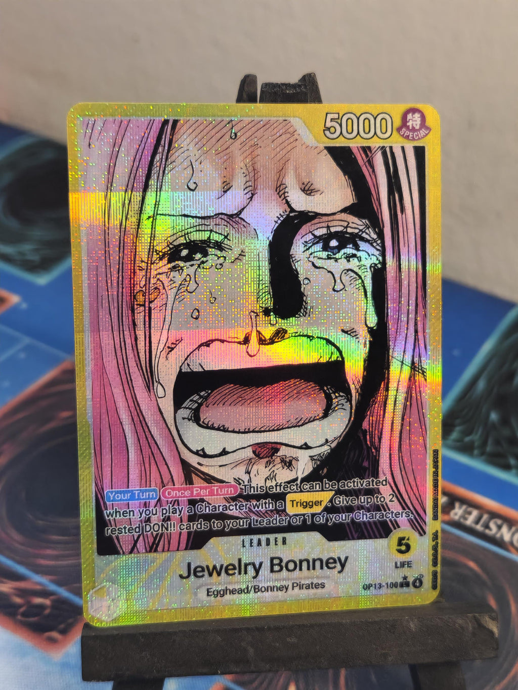 Jewelry Bonney Leader alt art op13-100 One Piece proxy