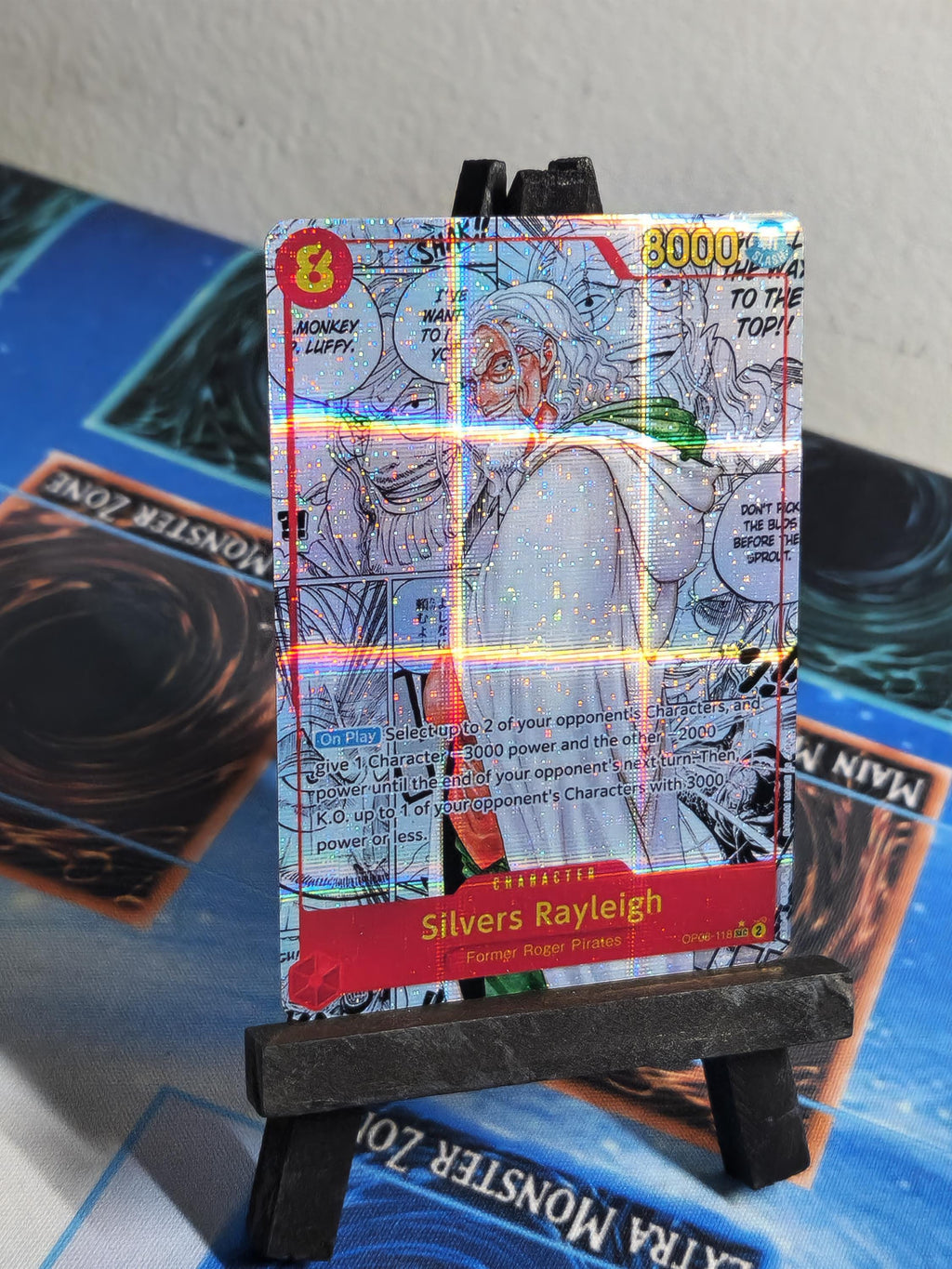 Silvers Rayleigh Manga alt art op08-118 One Piece proxy