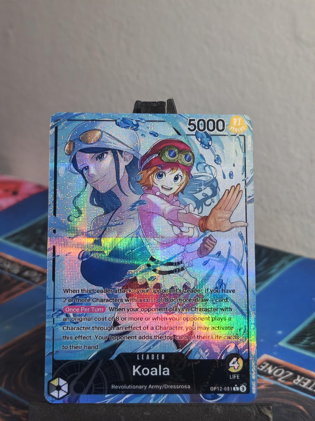 Koala Leader alt art op12-081 One Piece proxy