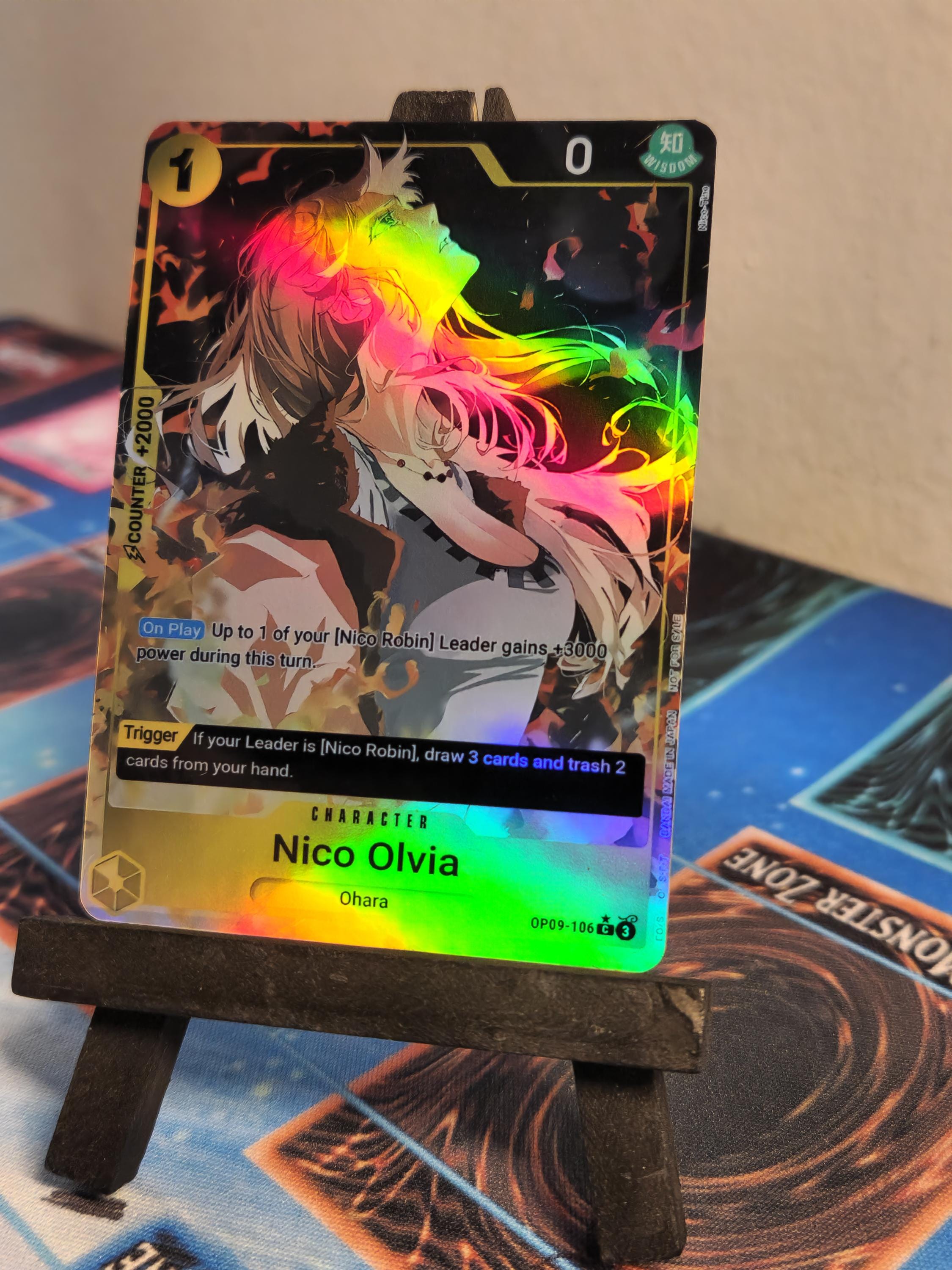 Nico Olivia alt art op09-106 One Piece Proxy