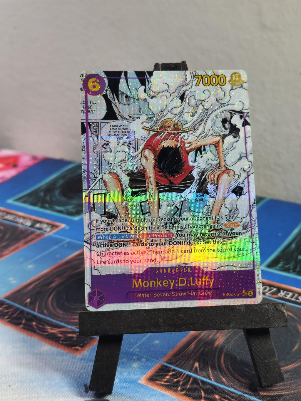 Monkey D Luffy Manga Rare EB02-061 One Piece Proxy
