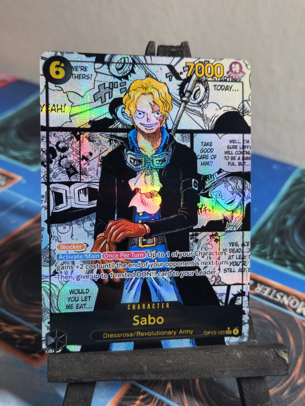 Sabo manga alt art op13-120 One Piece Proxy op13