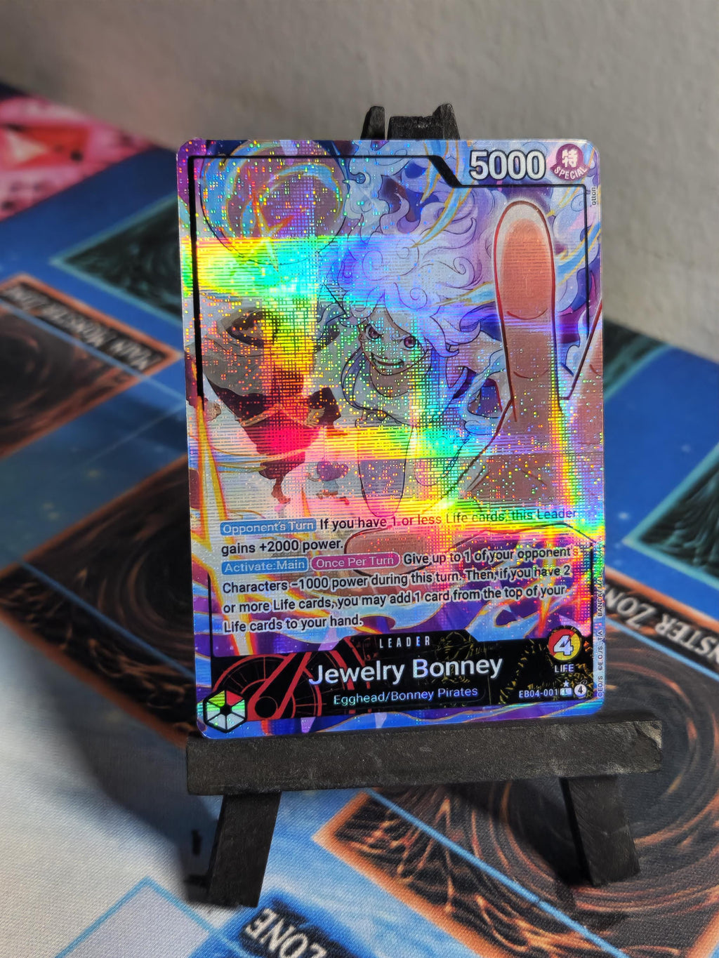 Jewelery Bonney Leader alt art EB04-001 One Piece Proxy