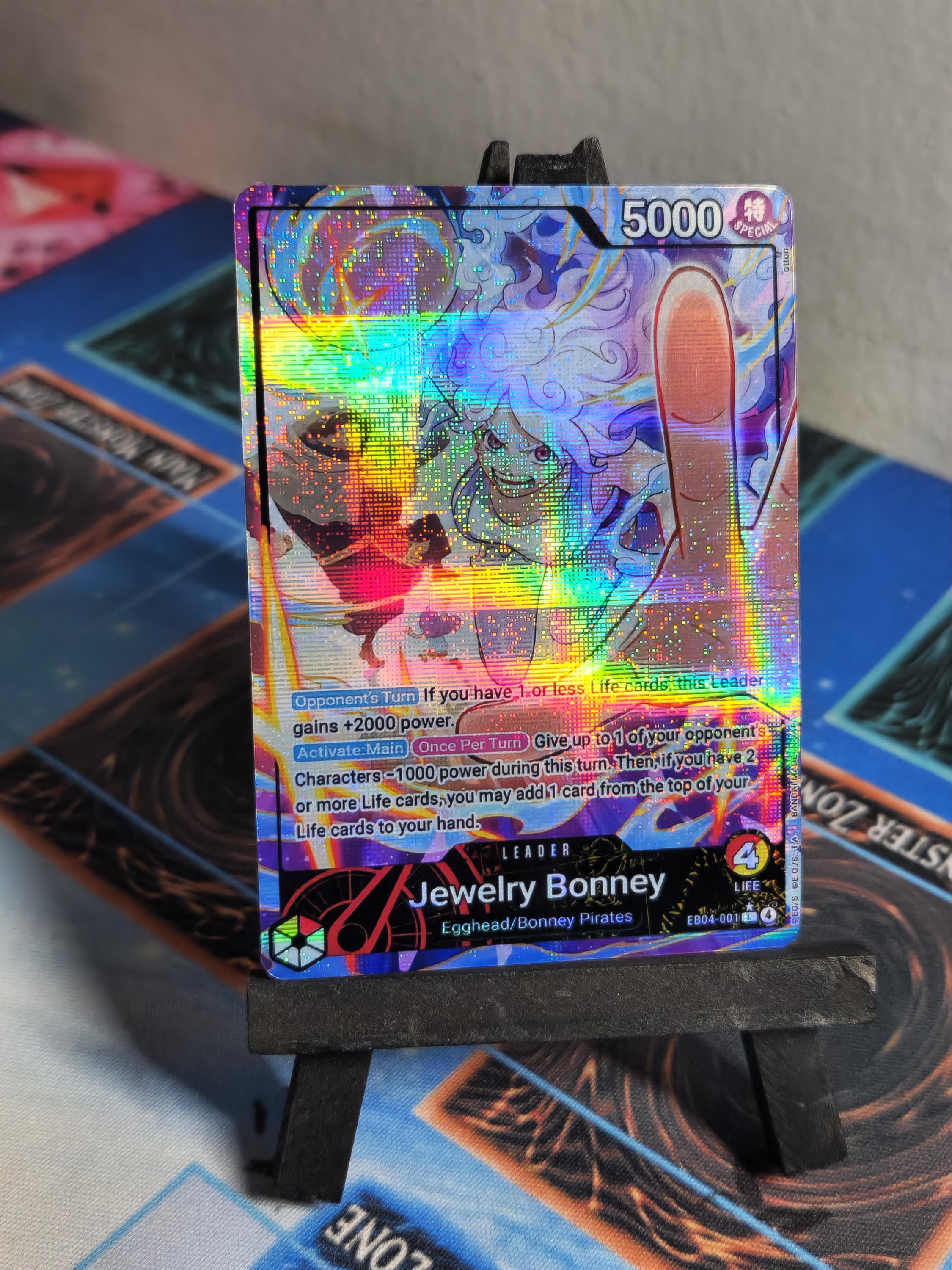 Jewelery Bonney Leader alt art EB04-001 One Piece Proxy