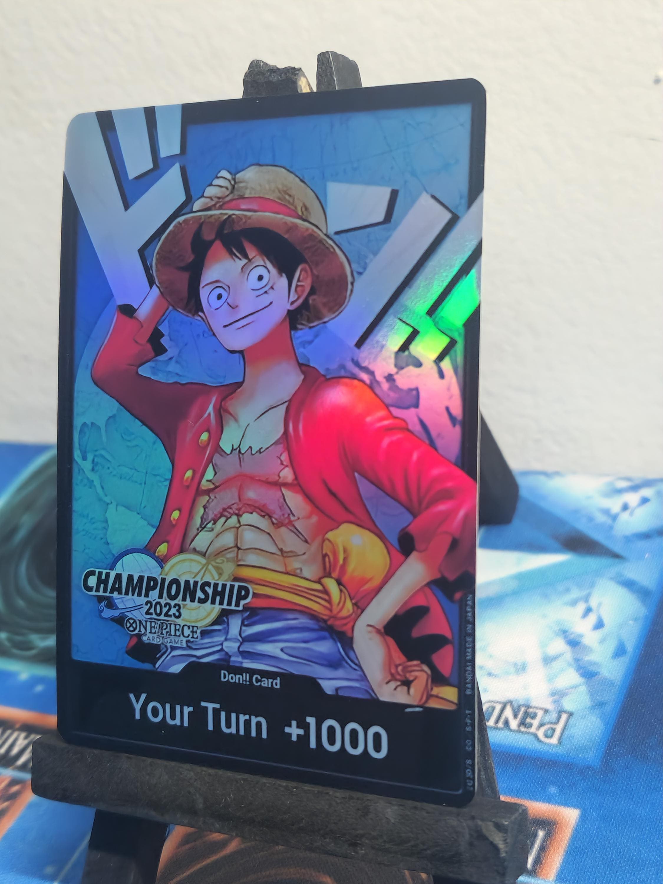 Luffy Don!! Championship One Piece Proxy Card