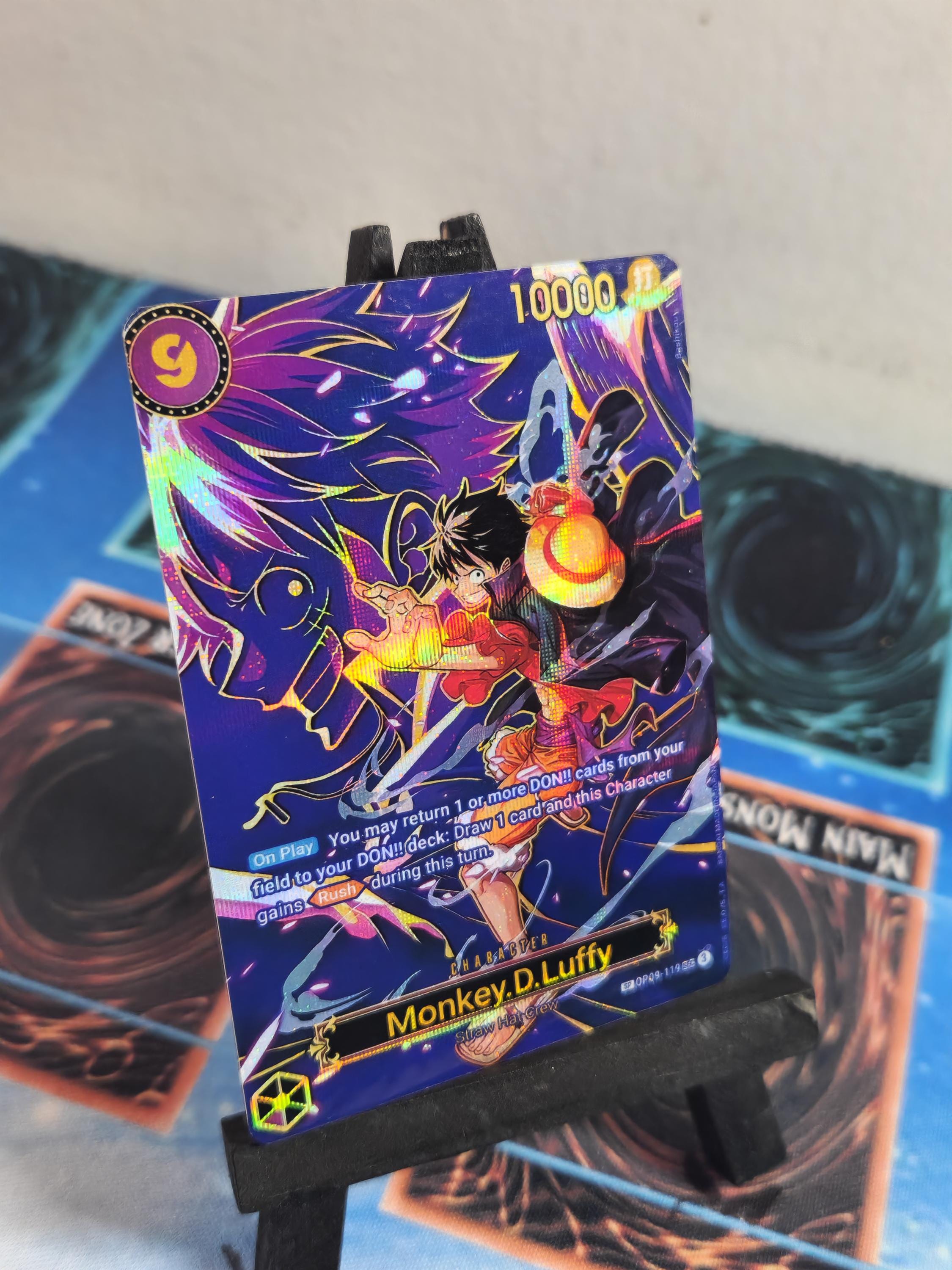Monkey D Luffy SP alt art op09-119 One Piece Proxy op13