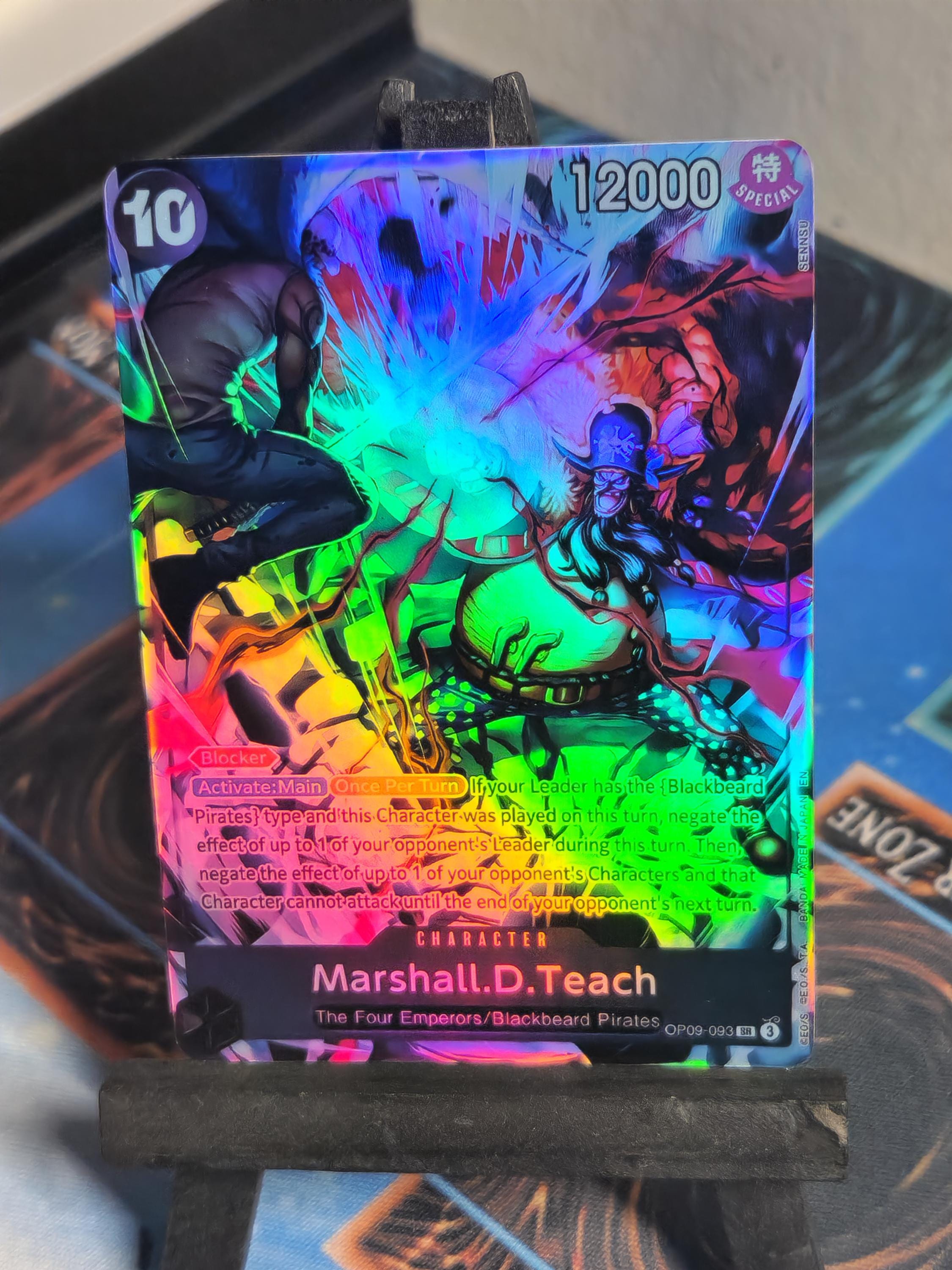 Marshall D Teach 2nd Anniversary alt art op09-093 One Piece Proxy