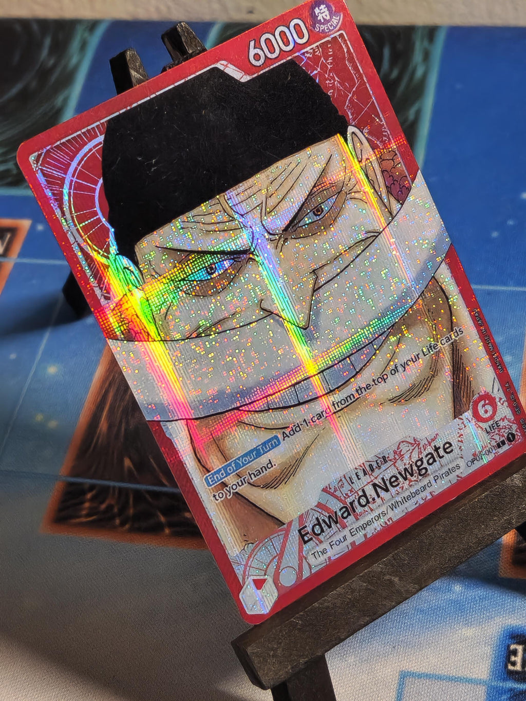 Edward Newgate op02-001  leader One Piece Proxy Card