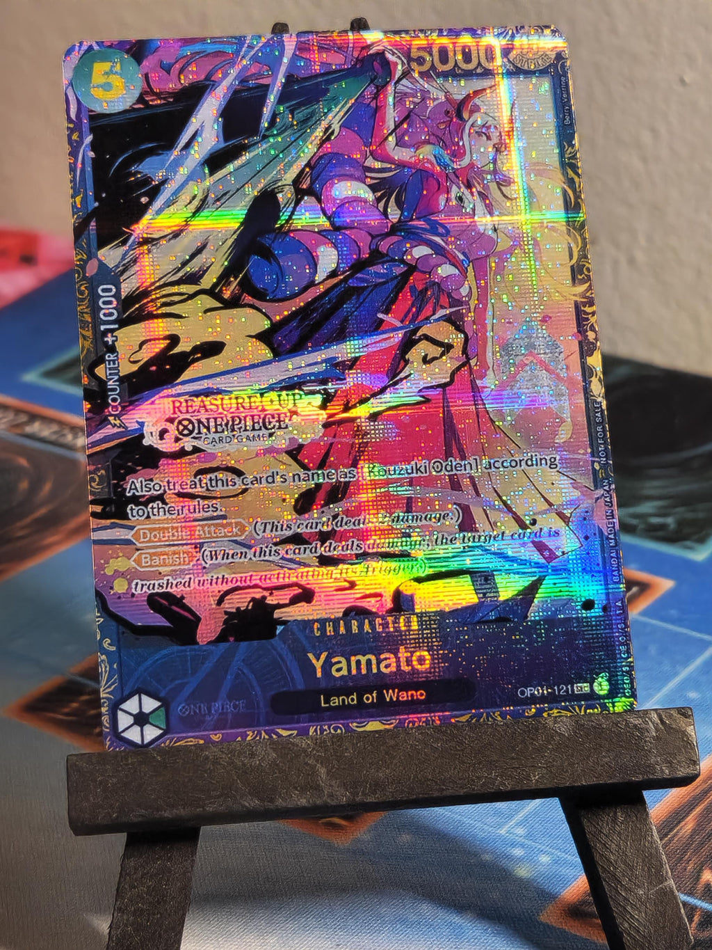 Yamato Treasure Cup alt art op01-121 One Piece Proxy