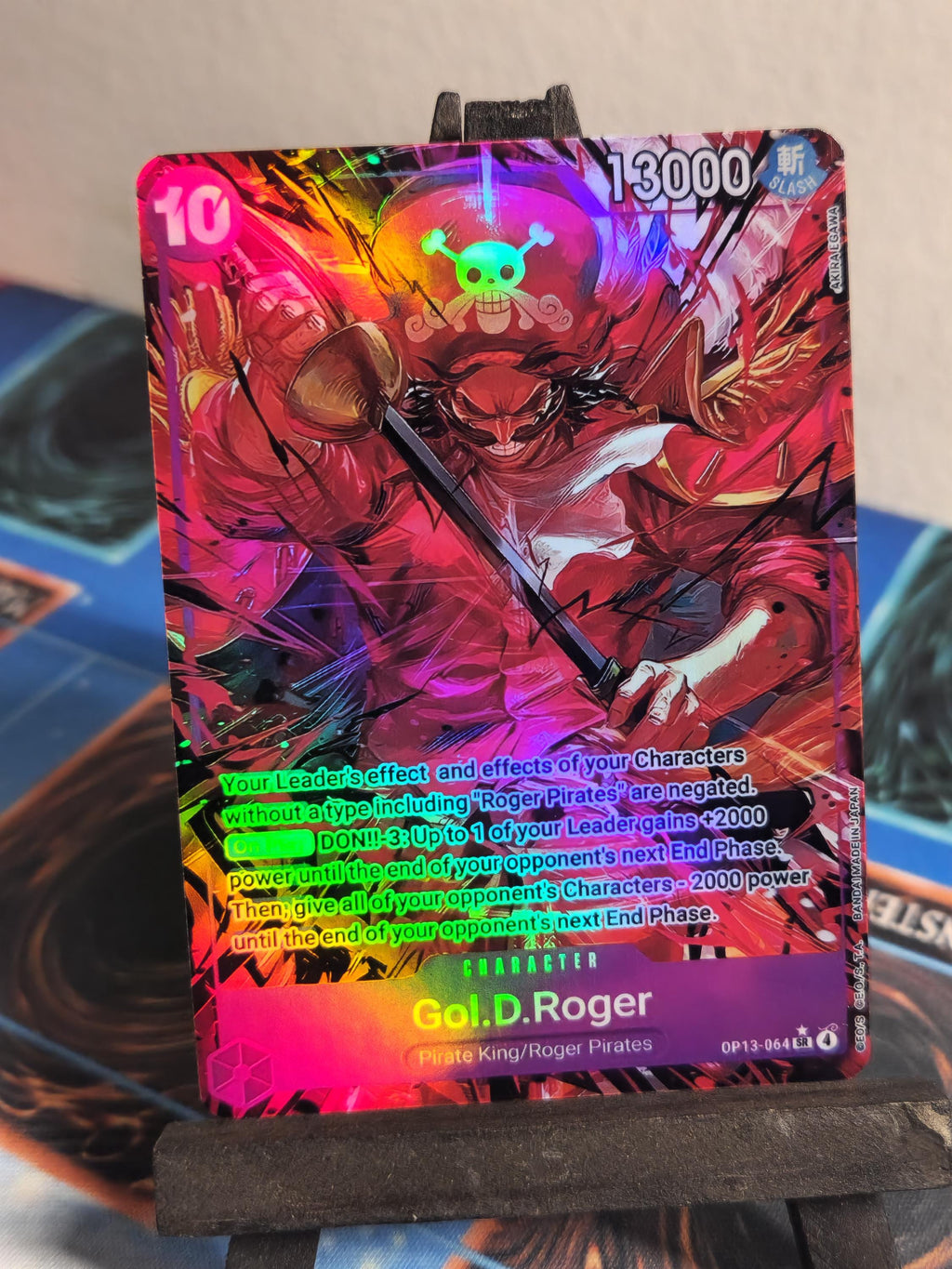 Gol D Roger alt art op13-064 One Piece proxy