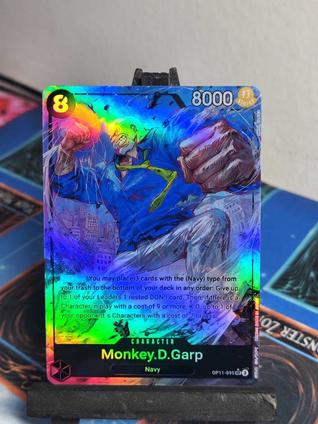 Monkey D Garp Alt Art OP11-095 One Piece Proxy