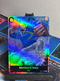 Monkey D Garp Alt Art OP11-095 One Piece Proxy
